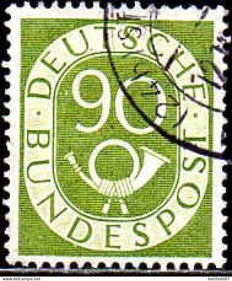 RFA Poste Obl Yv:  24 Mi:138 Cor De Poste (TB Cachet Rond) - Used Stamps