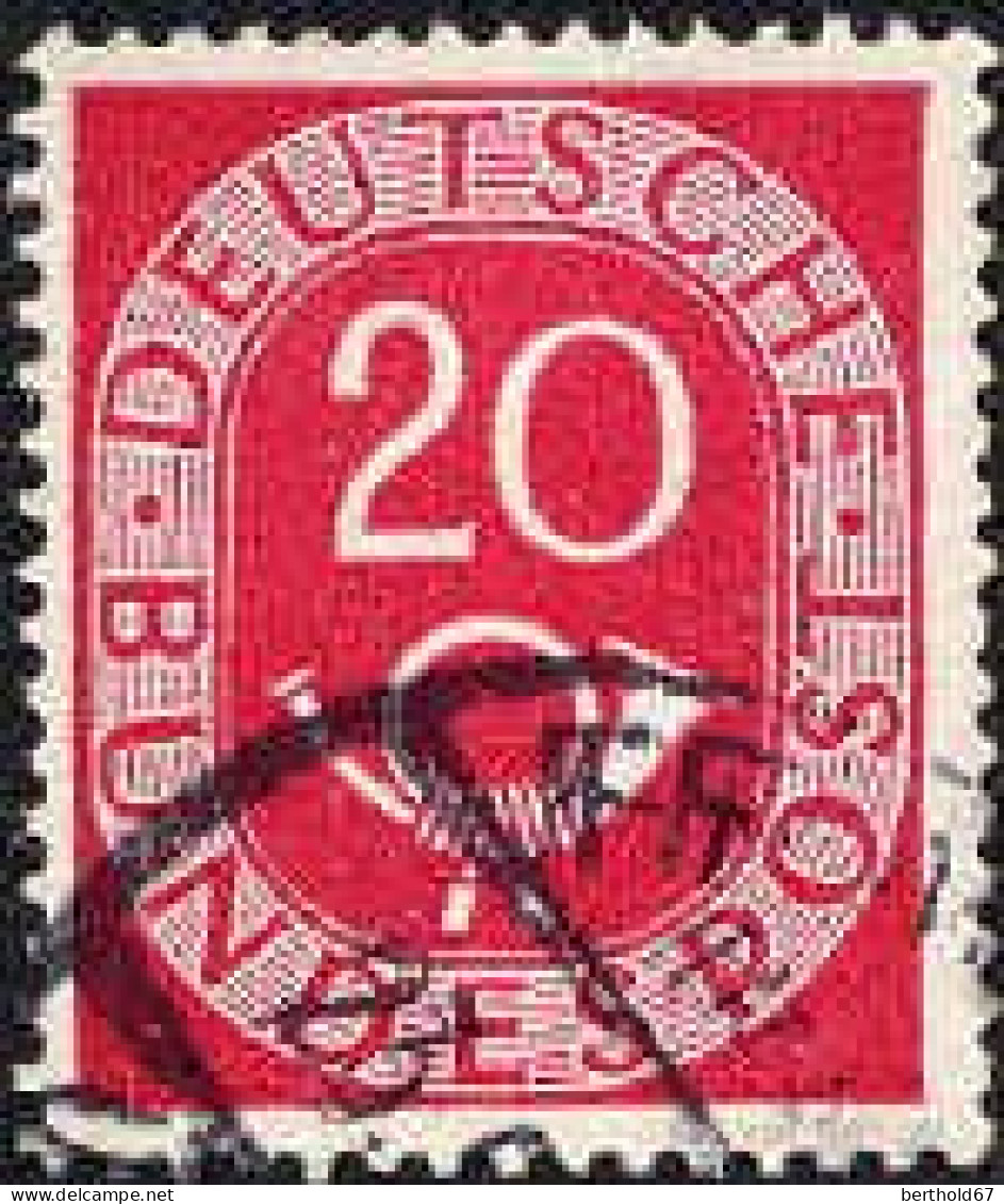 RFA Poste Obl Yv:  16 Mi:130 Cor De Poste (cachet Rond) - Used Stamps