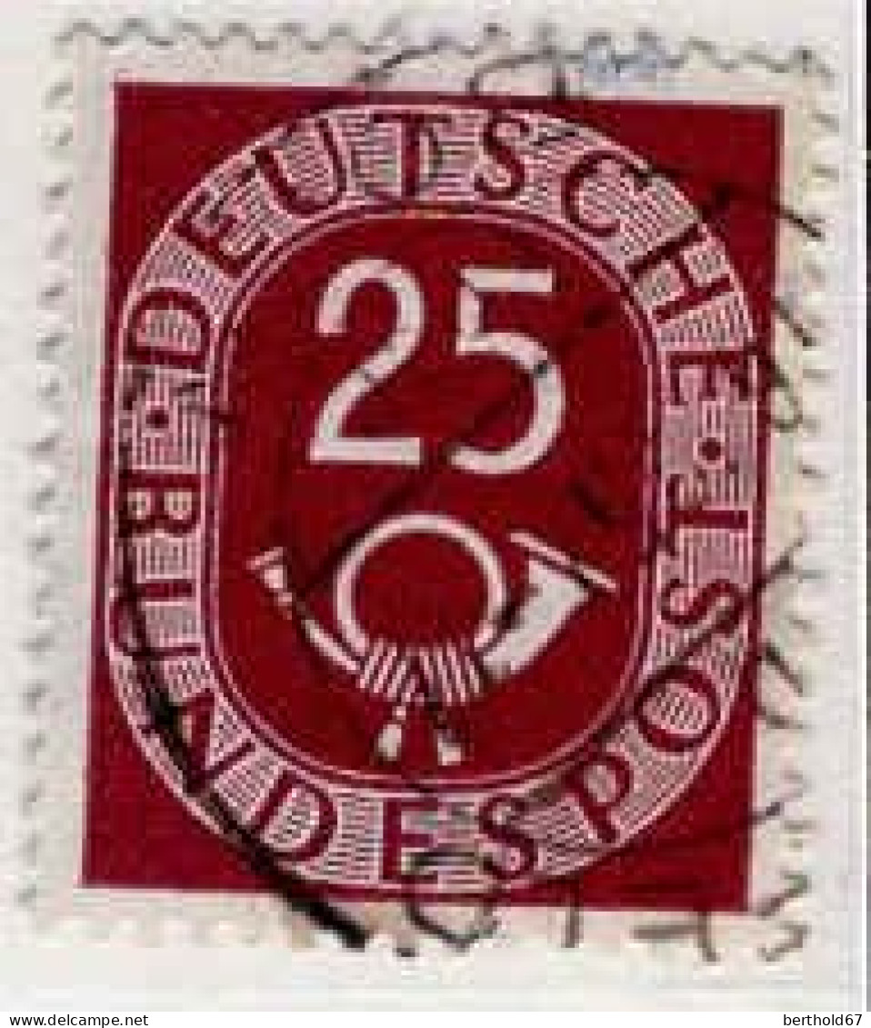 RFA Poste Obl Yv:  17 Mi:131 Cor De Poste (Beau Cachet Rond) - Used Stamps