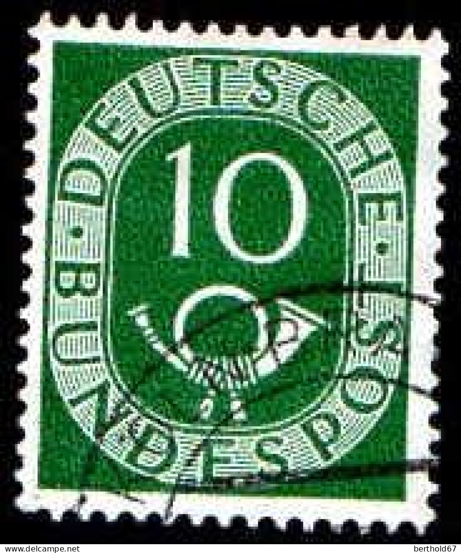 RFA Poste Obl Yv:  14 Mi:128 Cor De Poste (Beau Cachet Rond) - Used Stamps