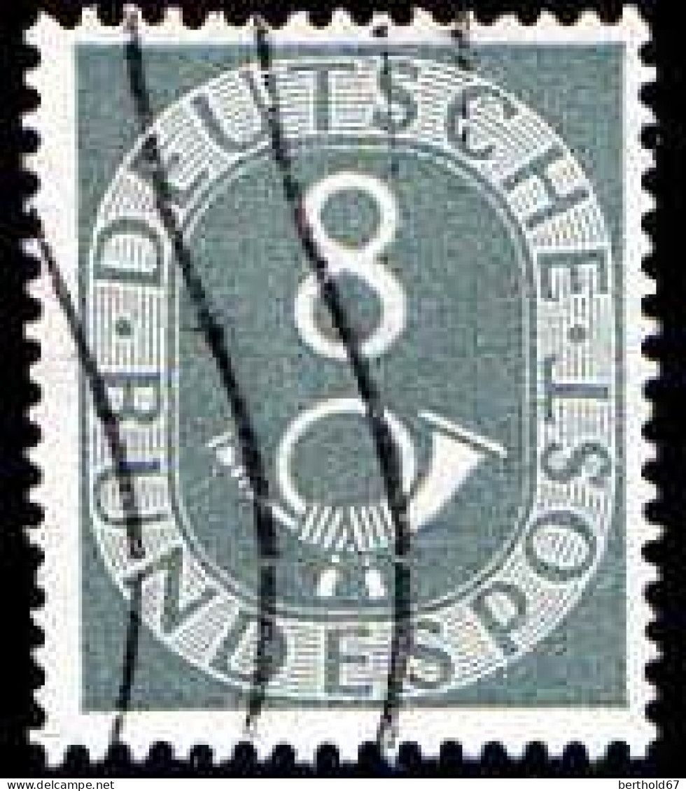 RFA Poste Obl Yv:  13 Mi:127 Cor De Poste (Lign.Ondulées) - Used Stamps