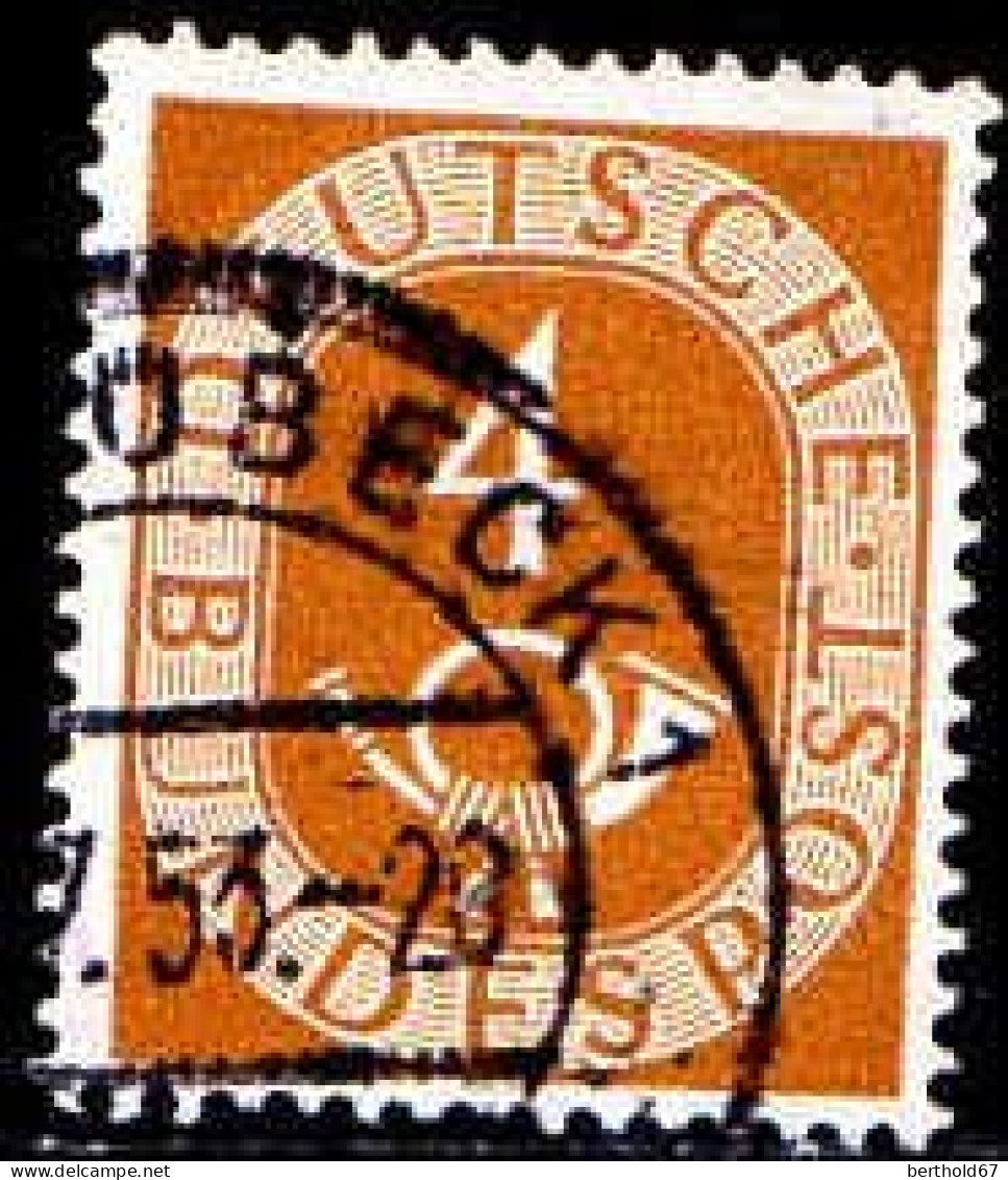 RFA Poste Obl Yv:  10 Mi:124 Cor De Poste (Beau Cachet Rond) - Used Stamps