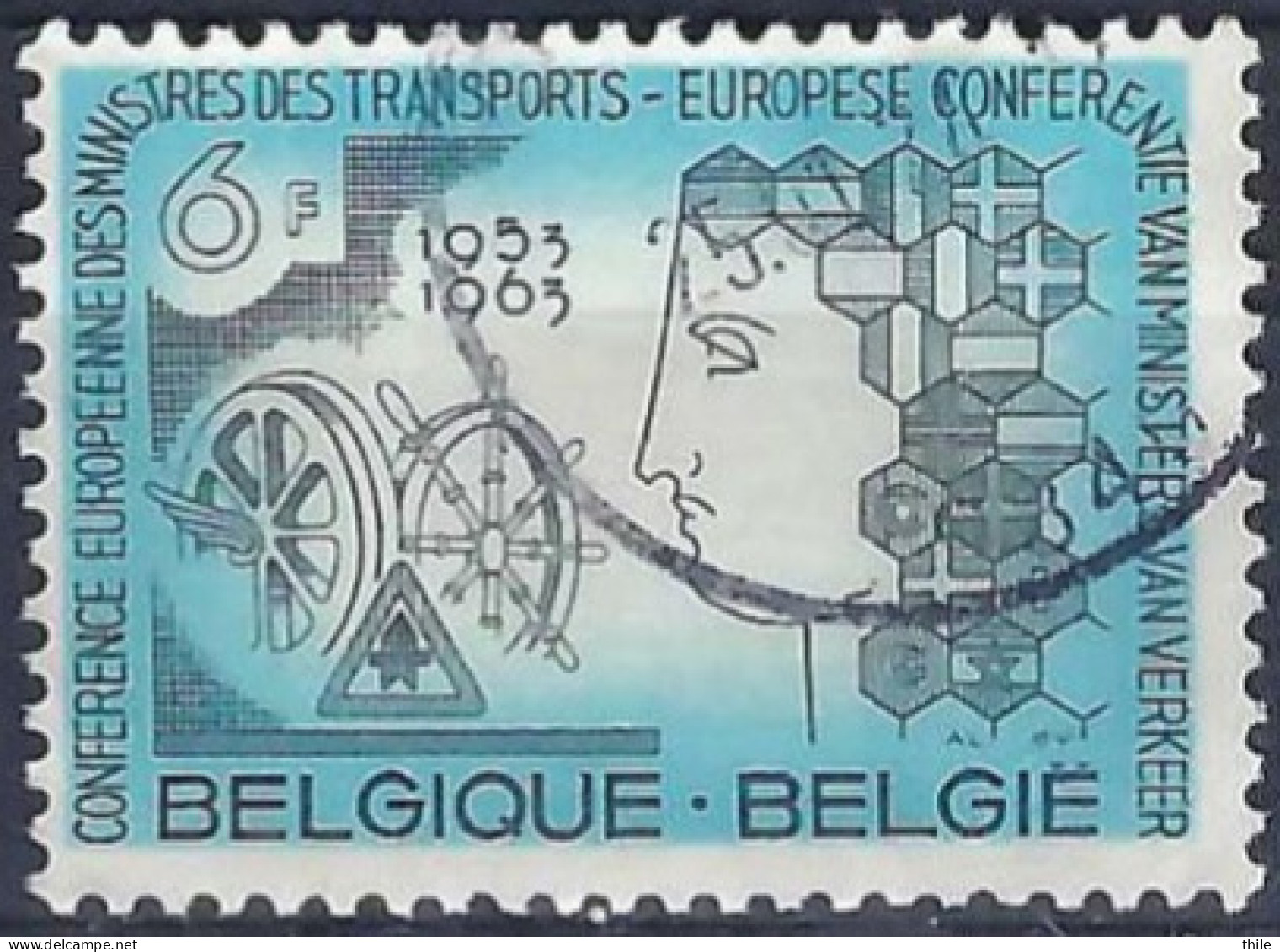 COB 1253 (o) - Used Stamps