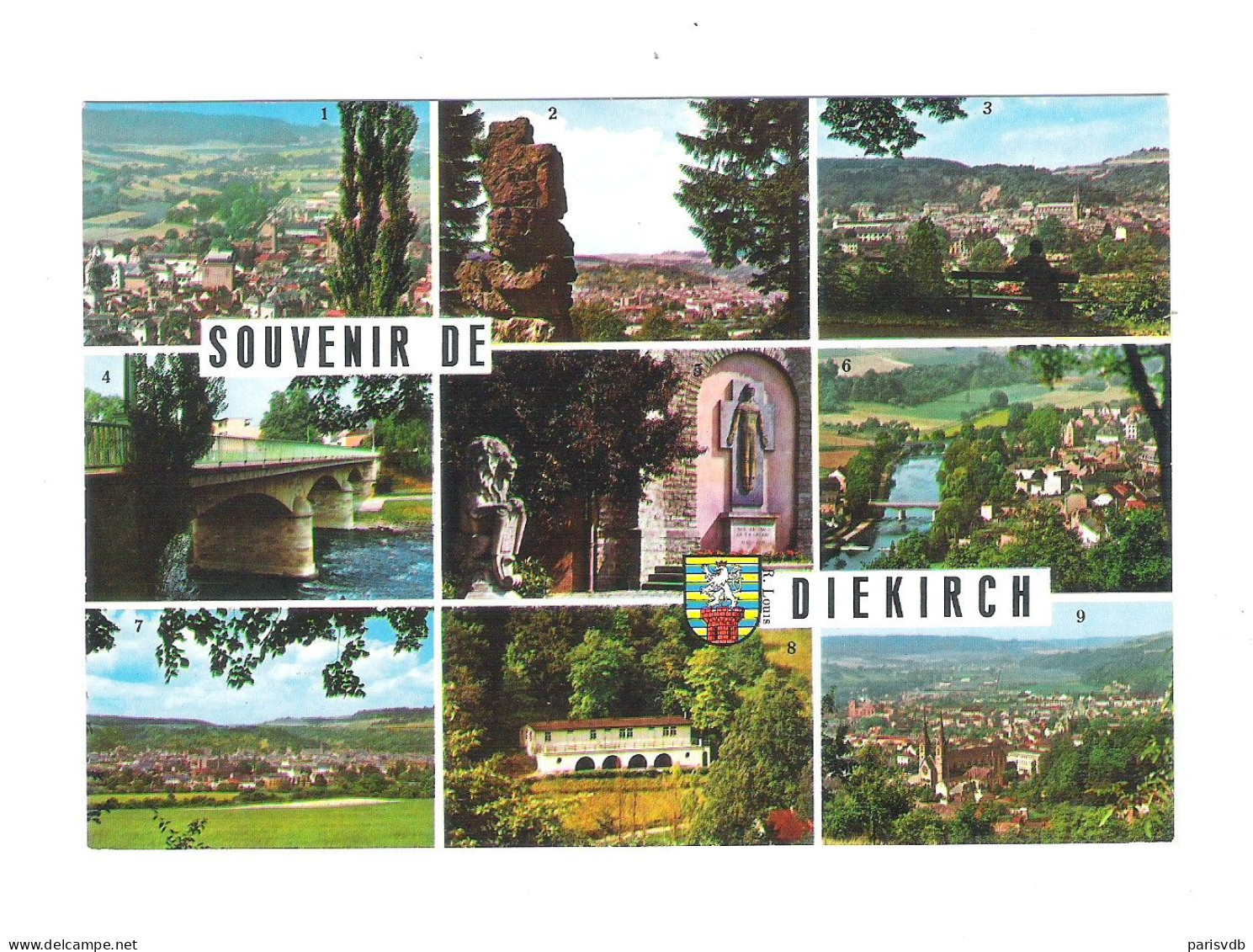 LUXEMBOURG -  DIEKIRCH  - SOUVENIR  DE DIEKIRCH    (L 064) - Diekirch