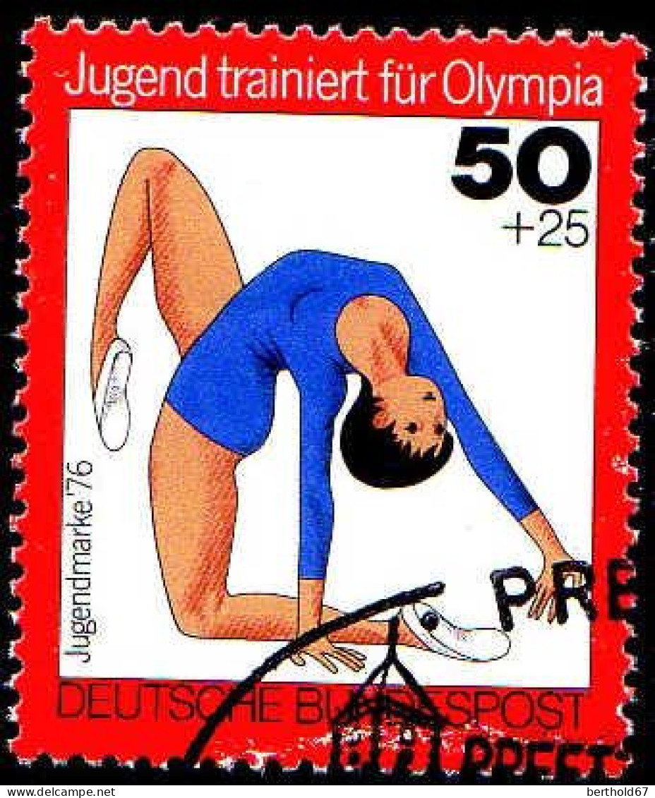 RFA Poste Obl Yv: 733 Mi:884 Jugendmarke Gymnastique (Beau Cachet Rond) - Gebraucht