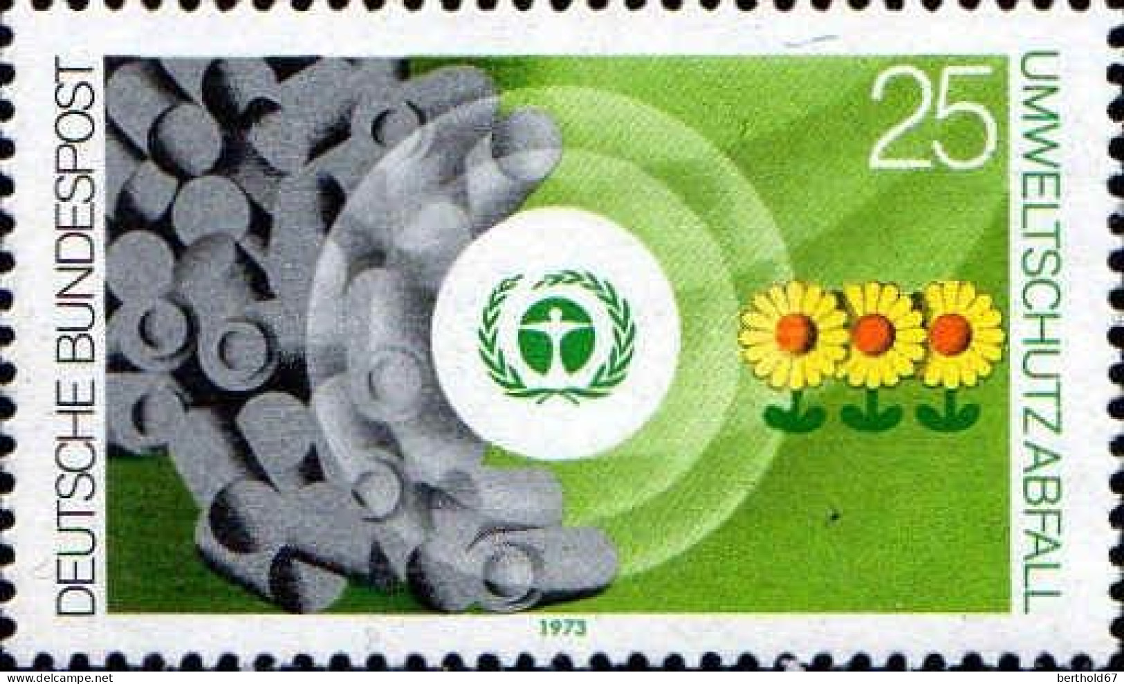 RFA Poste N** Yv: 623 Mi:774 Umweltschutz Abfall - Unused Stamps