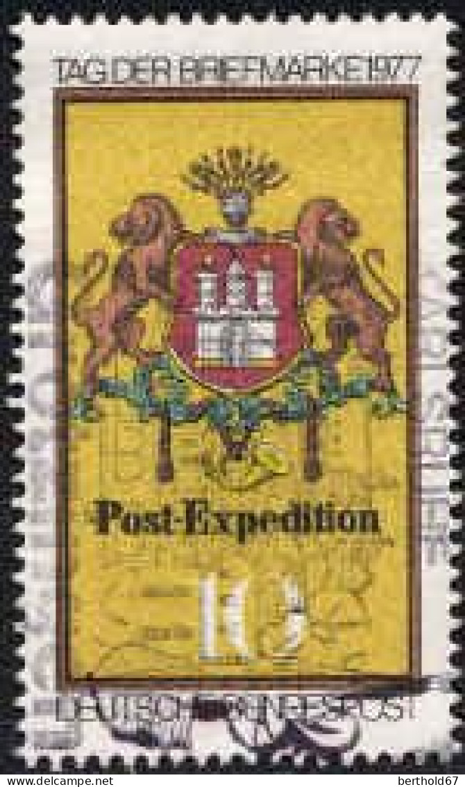 RFA Poste Obl Yv: 795 Mi:948 Tag Der Briefmarke Post-Expedition (Obl.mécanique) - Gebruikt