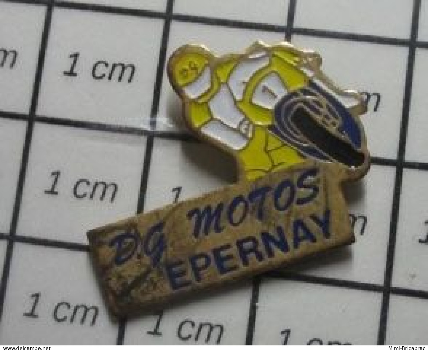 SP13 Pin's Pins / Beau Et Rare / MOTOS / DG MOTOS EPERNAY - Motorräder