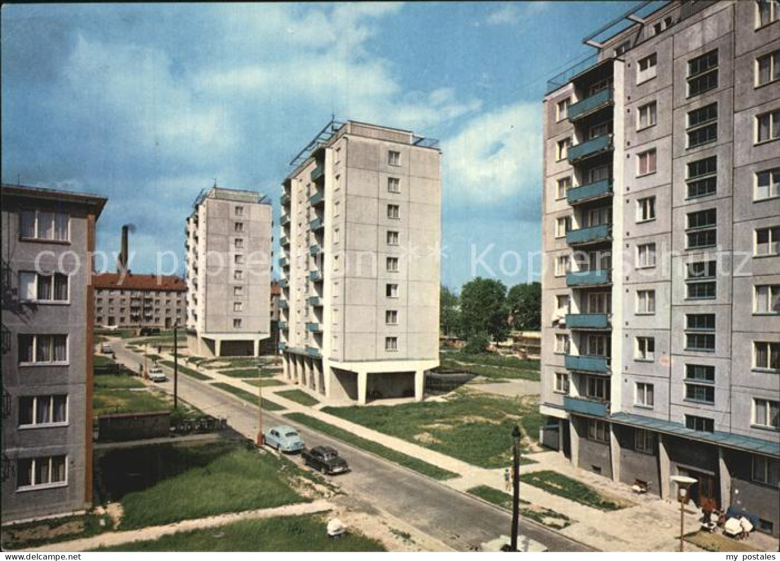 72549709 Bruntal Freudenthal Czechia Hochhaeuser  - Tchéquie