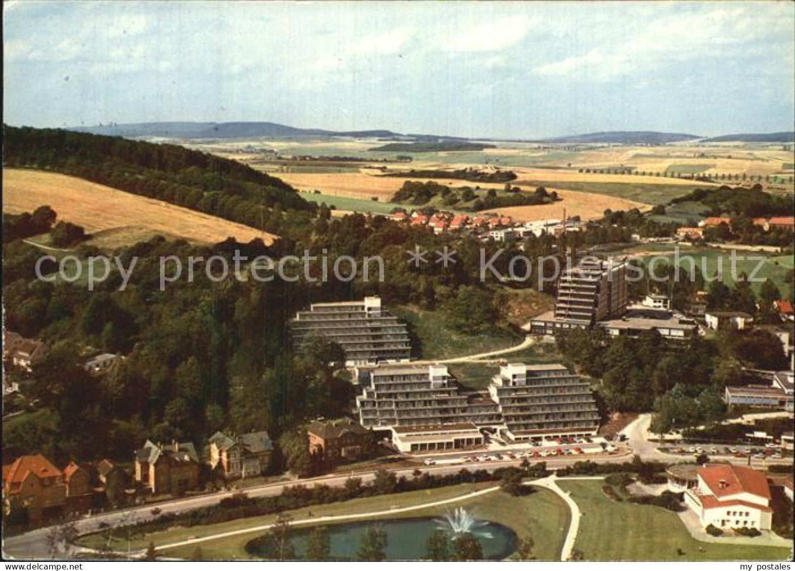 72549630 Bad Gandersheim Kurheim Fliegeraufnahme Bad Gandersheim - Bad Gandersheim