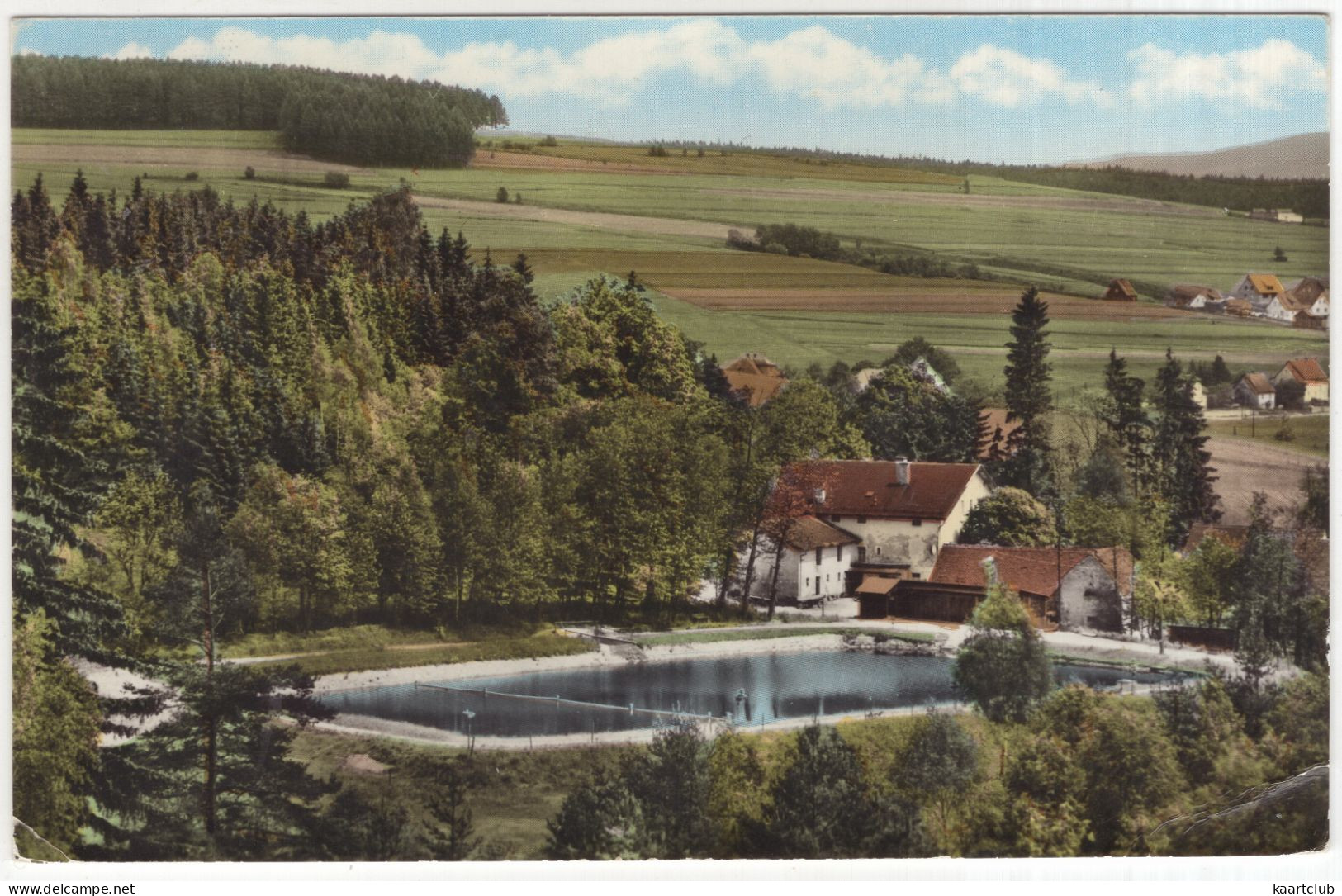 Ebnath / Fichtelgebirge - Schwimmbad - (Deutschland) - 1961 - Swimmingpool/Piscine - Tirschenreuth