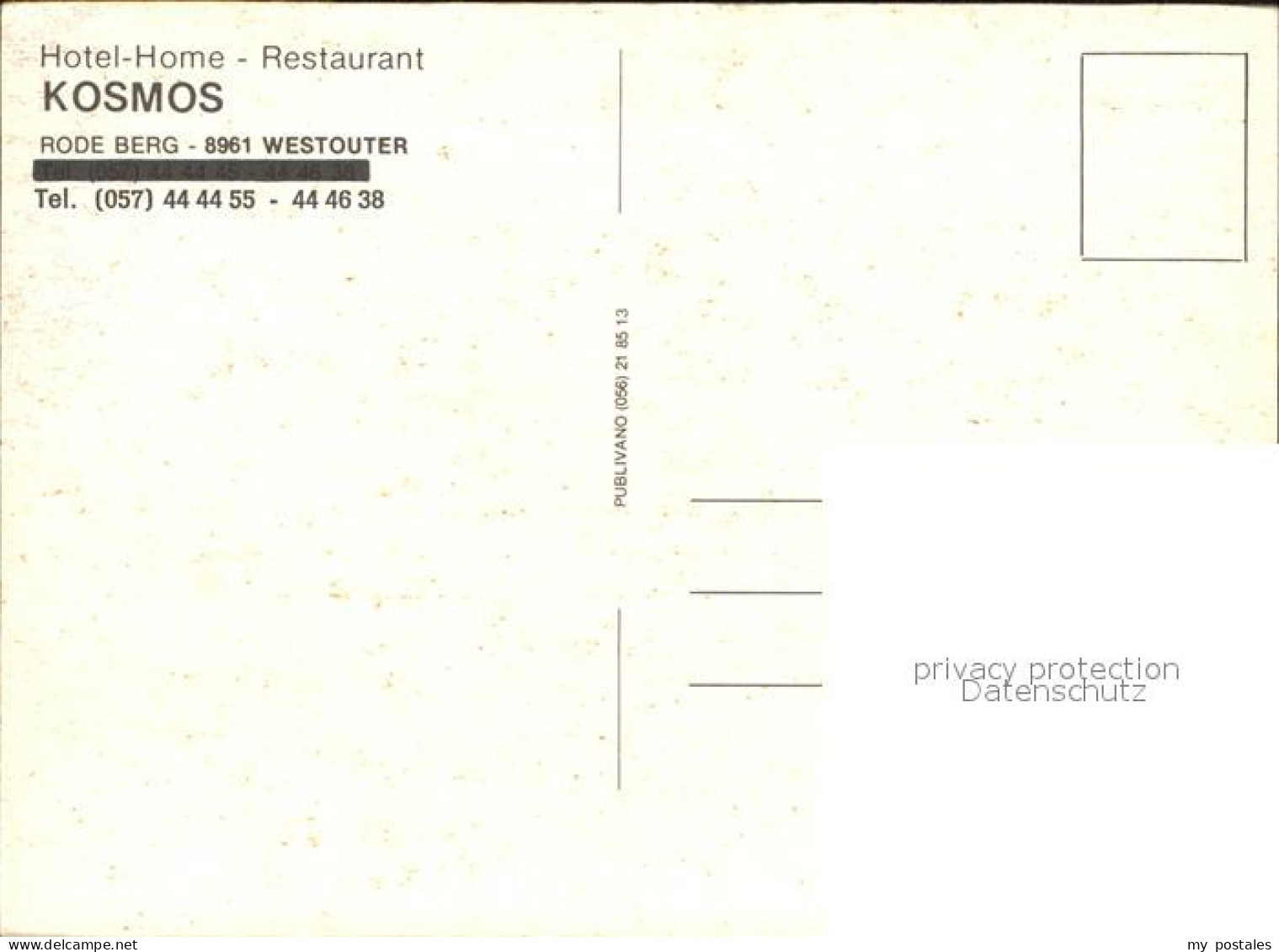 72549538 Westouter Fliegeraufnahme Hotel Restaurant Kosmos  - Other & Unclassified