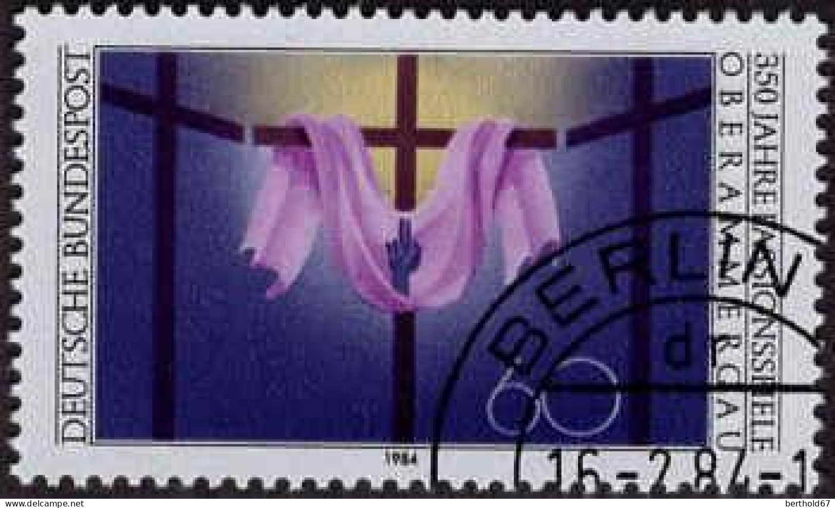 RFA Poste Obl Yv:1033 Mi:1201 Passionsspiele Oberammergau (TB Cachet Rond) - Used Stamps