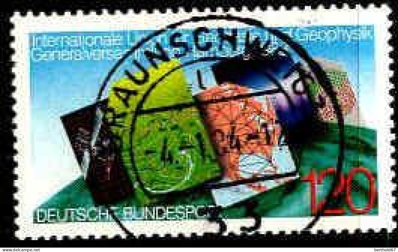 RFA Poste Obl Yv:1019 Mi:1187 Geodäsie & Geophysik (TB Cachet Rond) - Used Stamps