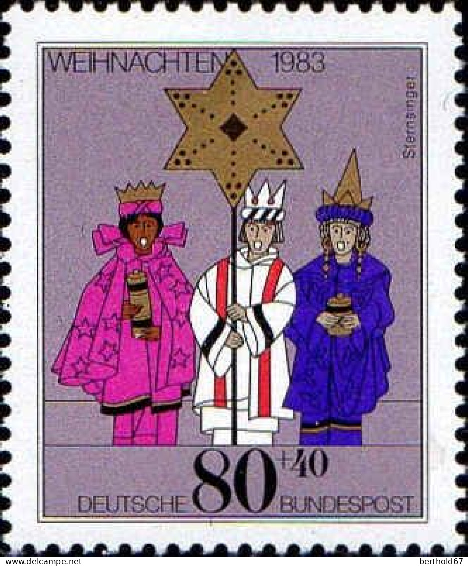 RFA Poste N** Yv:1028 Mi:1196 Weihnachten Yoruba-Krippe - Unused Stamps