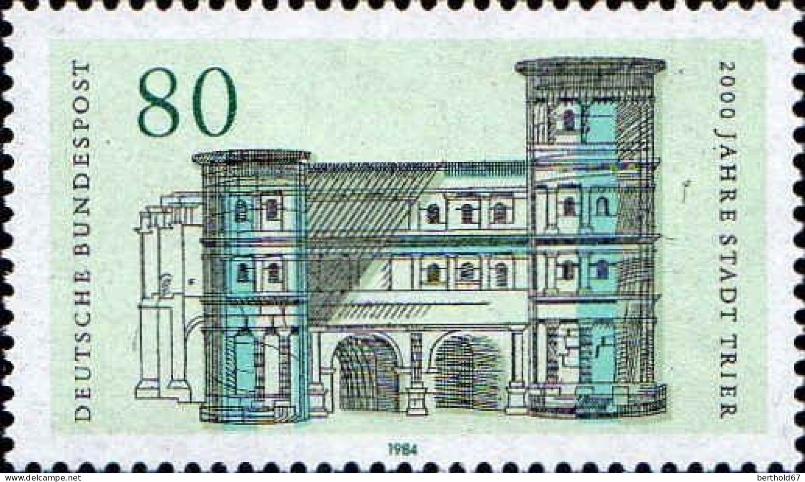 RFA Poste N** Yv:1029 Mi:1197 Trier Porta Nigra - Unused Stamps