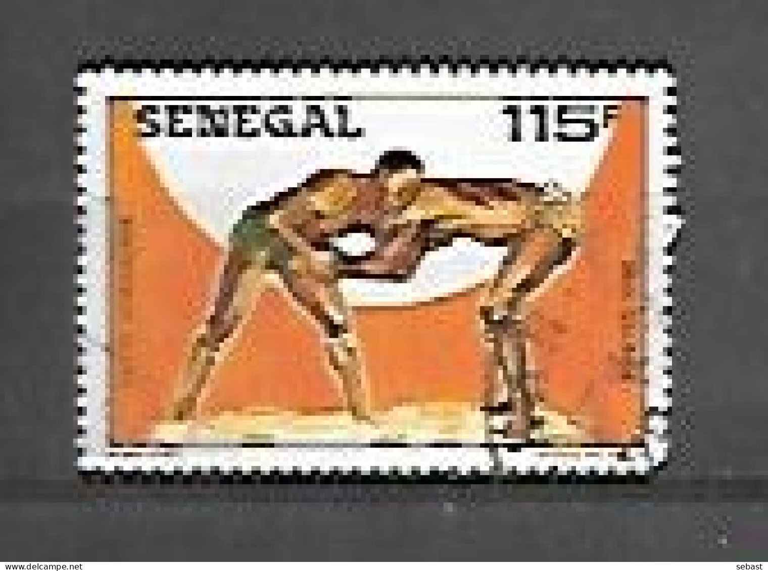 TIMBRE OBLITERE DU SENEGAL DE 1987 N° MICHEL 944 - Sénégal (1960-...)