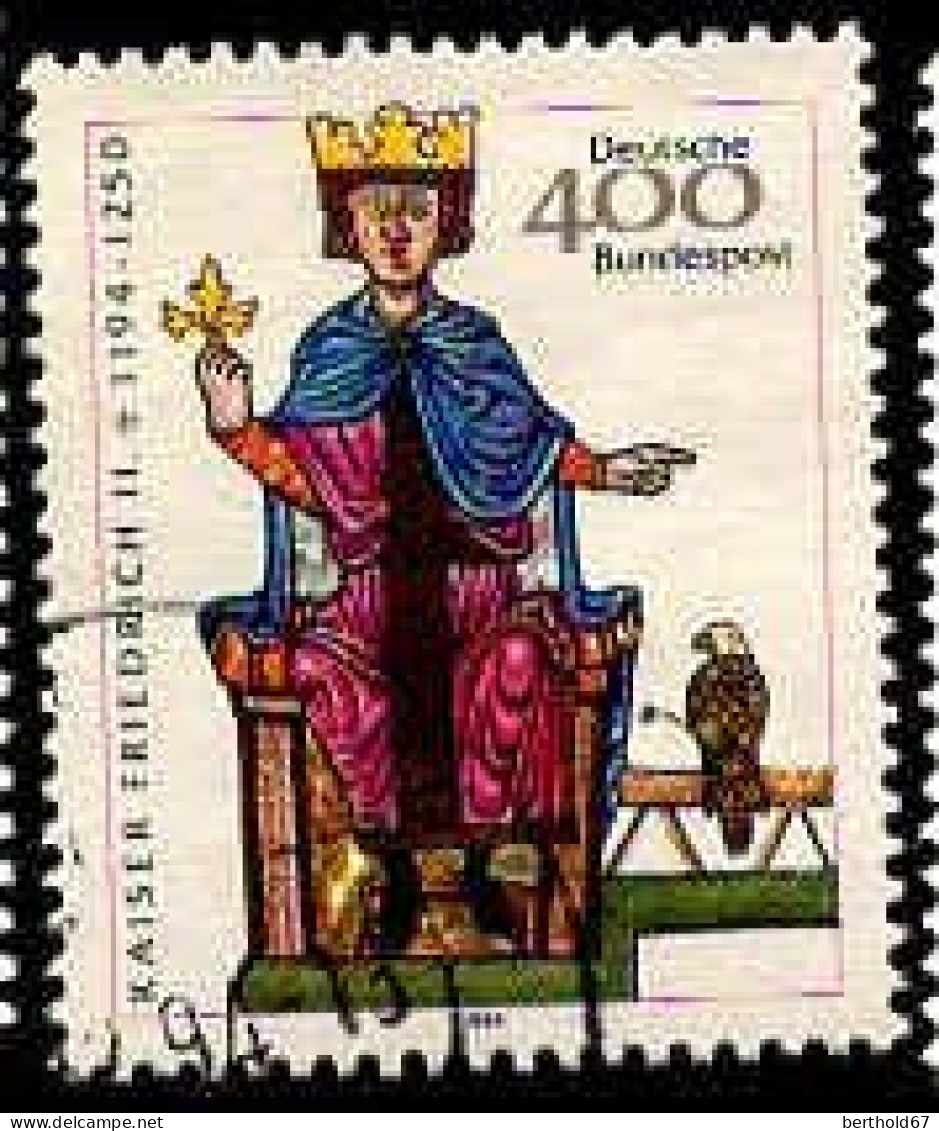 RFA Poste Obl Yv:1567 Mi:1738 Kaiser Friedrich II (cachet Rond) - Used Stamps