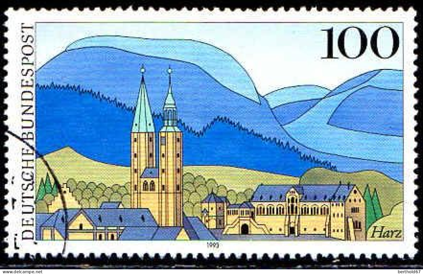 RFA Poste Obl Yv:1516 Mi:1685 Harz (cachet Rond) - Oblitérés