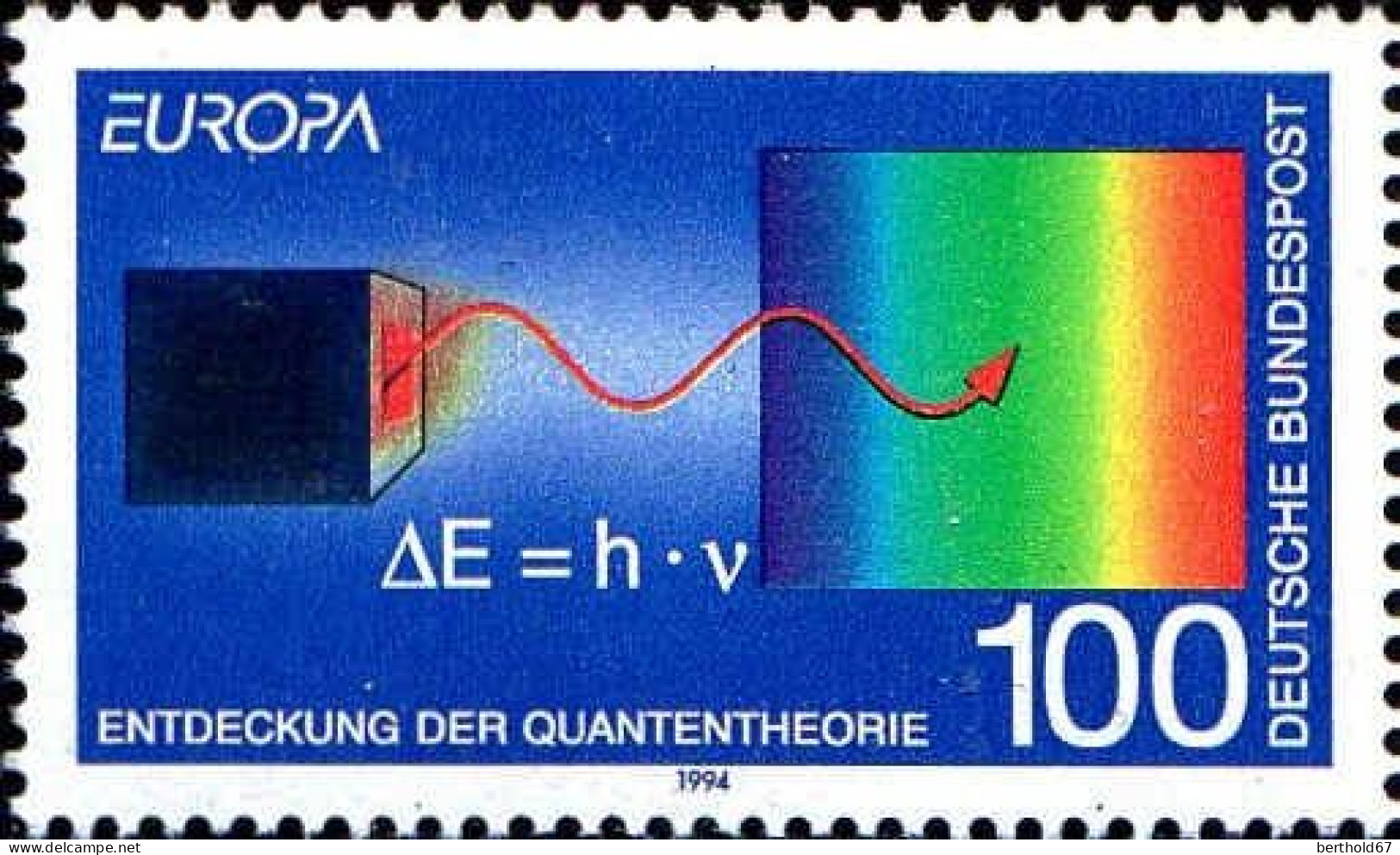 RFA Poste N** Yv:1562 Mi:1733 Europa Entdeckung Der Quantentheorie - Neufs