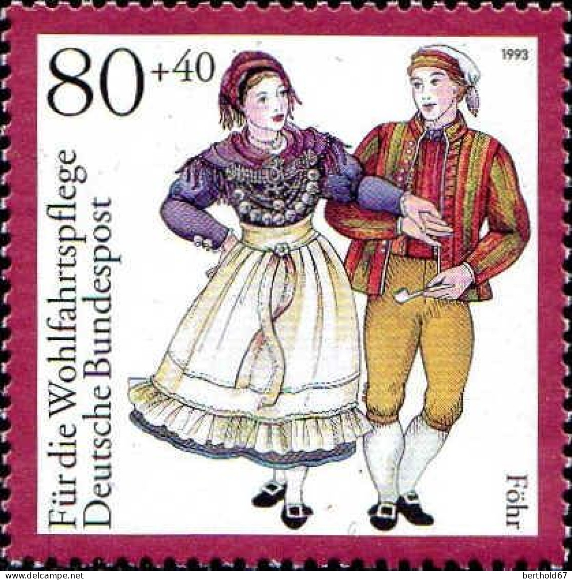 RFA Poste N** Yv:1529 Mi:1697 Wohlfahrtspflege Föhr - Unused Stamps