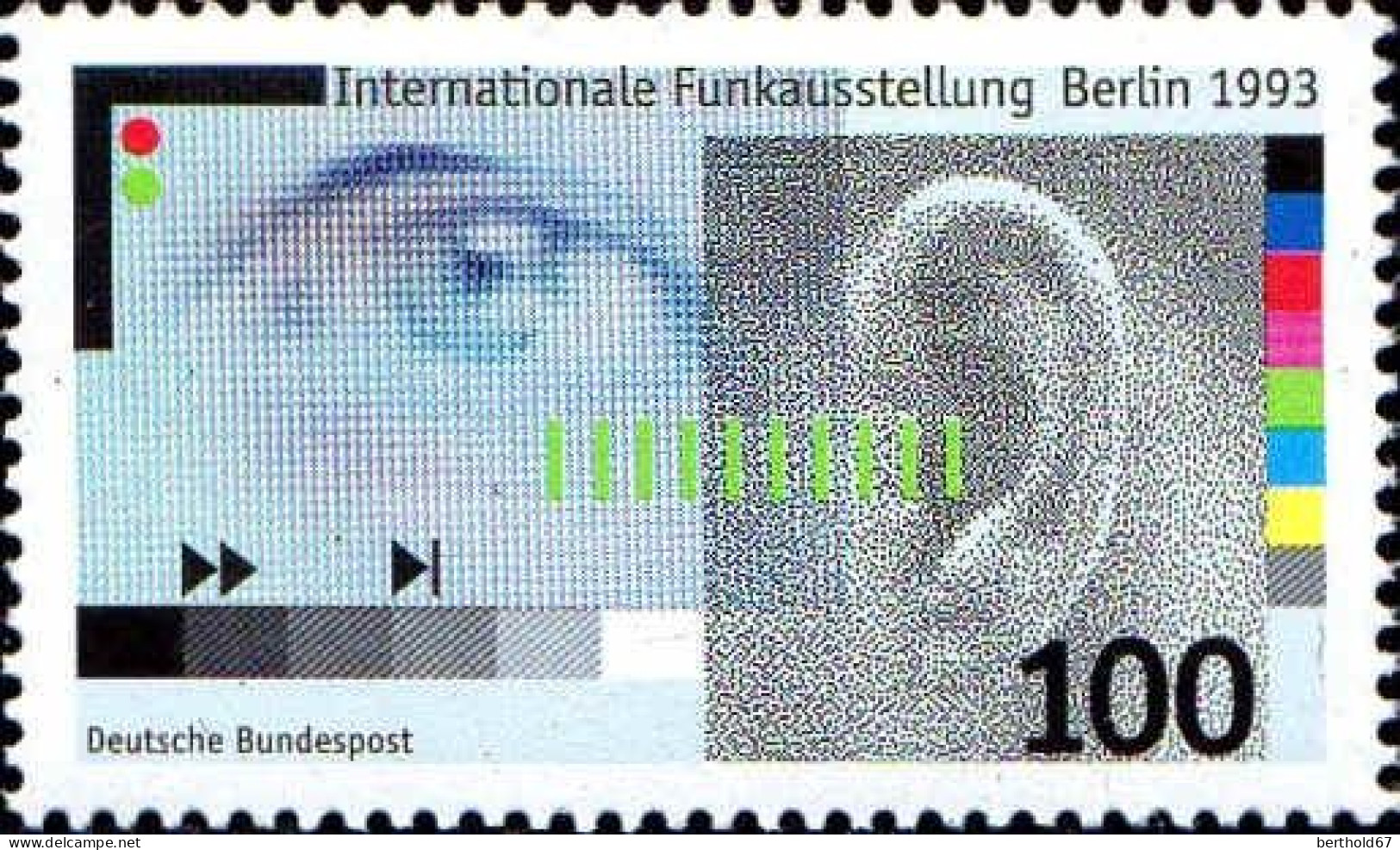 RFA Poste N** Yv:1522 Mi:1690 Internationale Funkausstellung Berlin - Unused Stamps