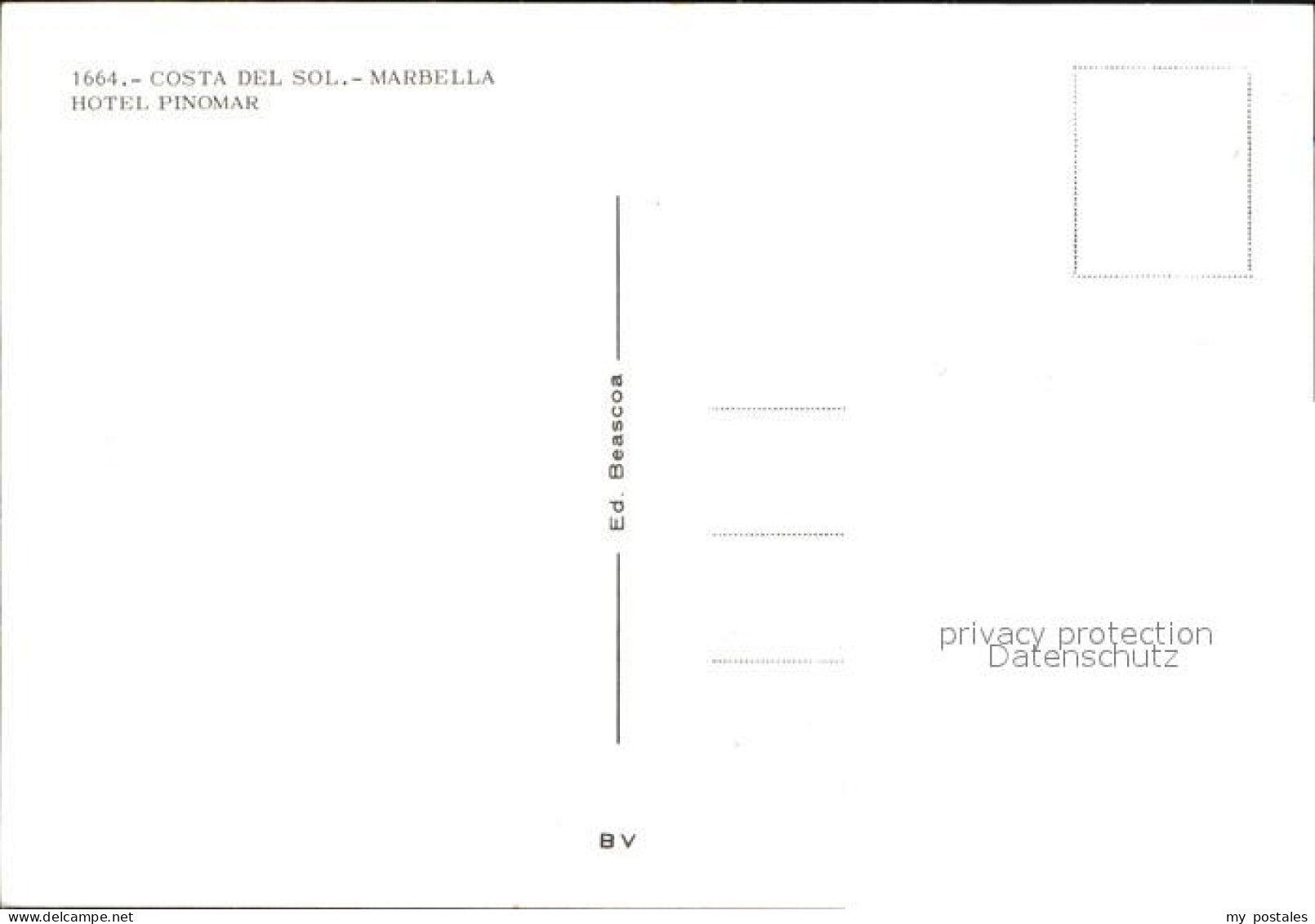 72549210 Marbella Andalucia Hotel Pinomar  - Autres & Non Classés