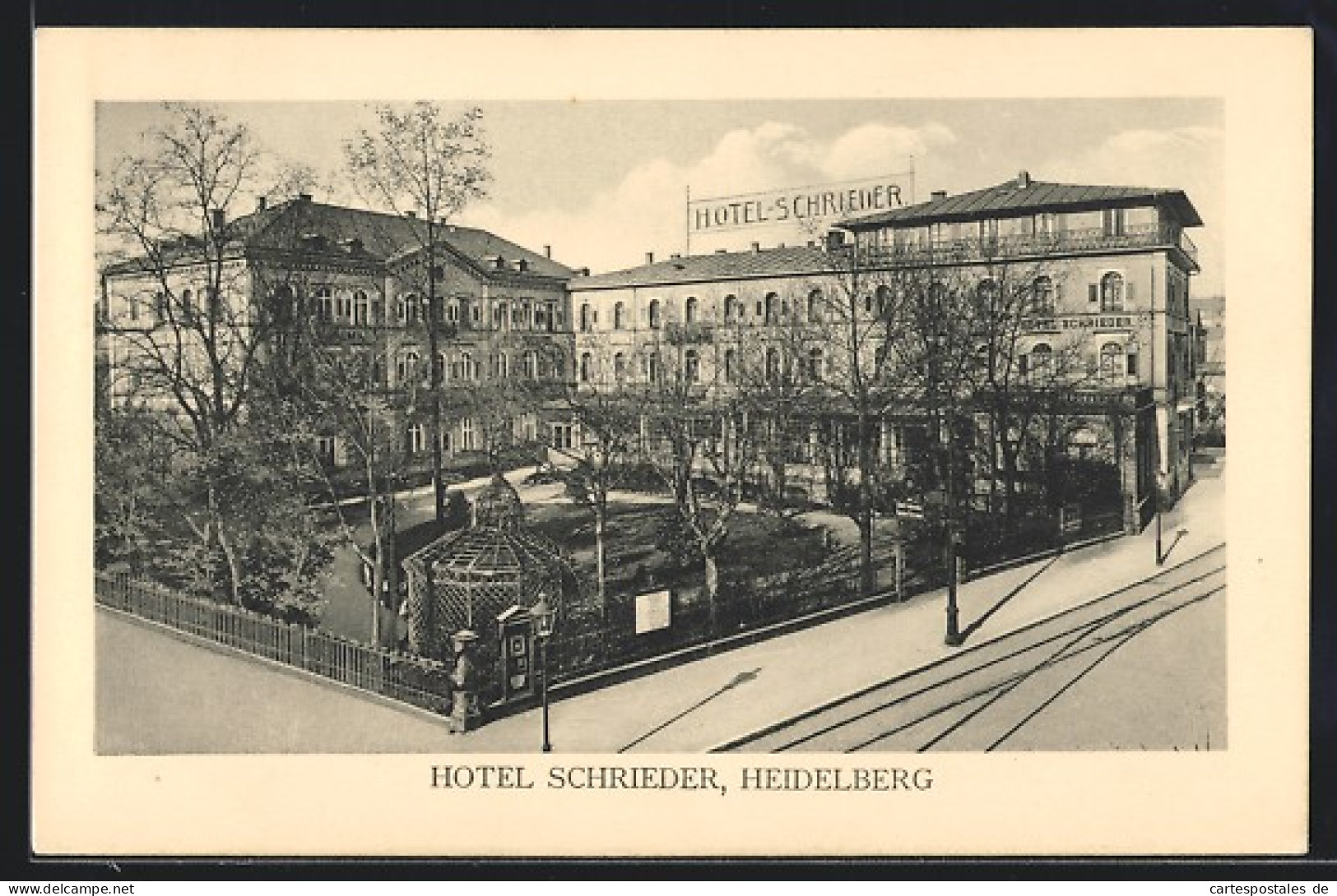 AK Heidelberg, Hotel Schrieder Mit Anlagen  - Heidelberg