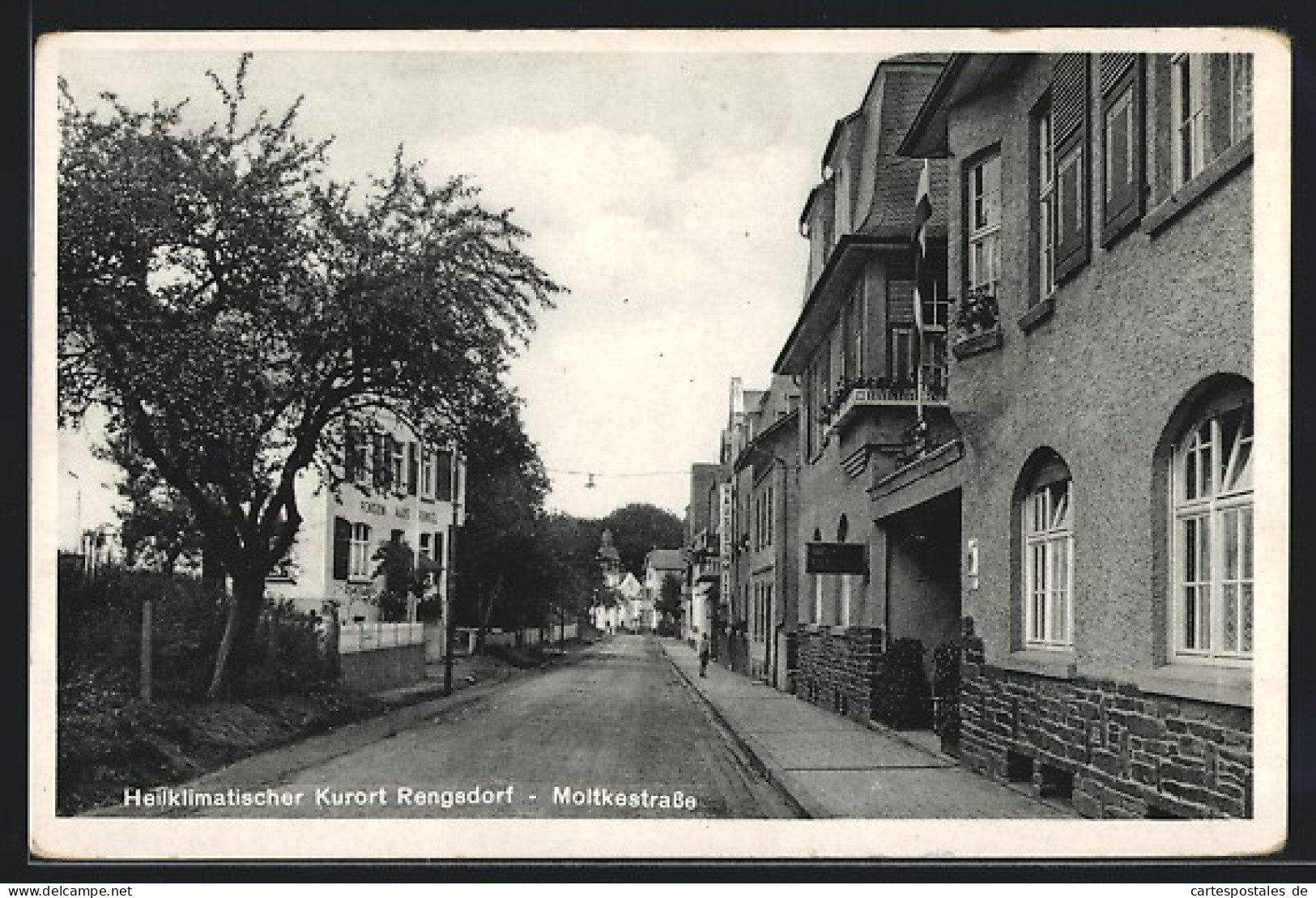 AK Rengsdorf, Blick In Die Moltkestrasse  - Other & Unclassified