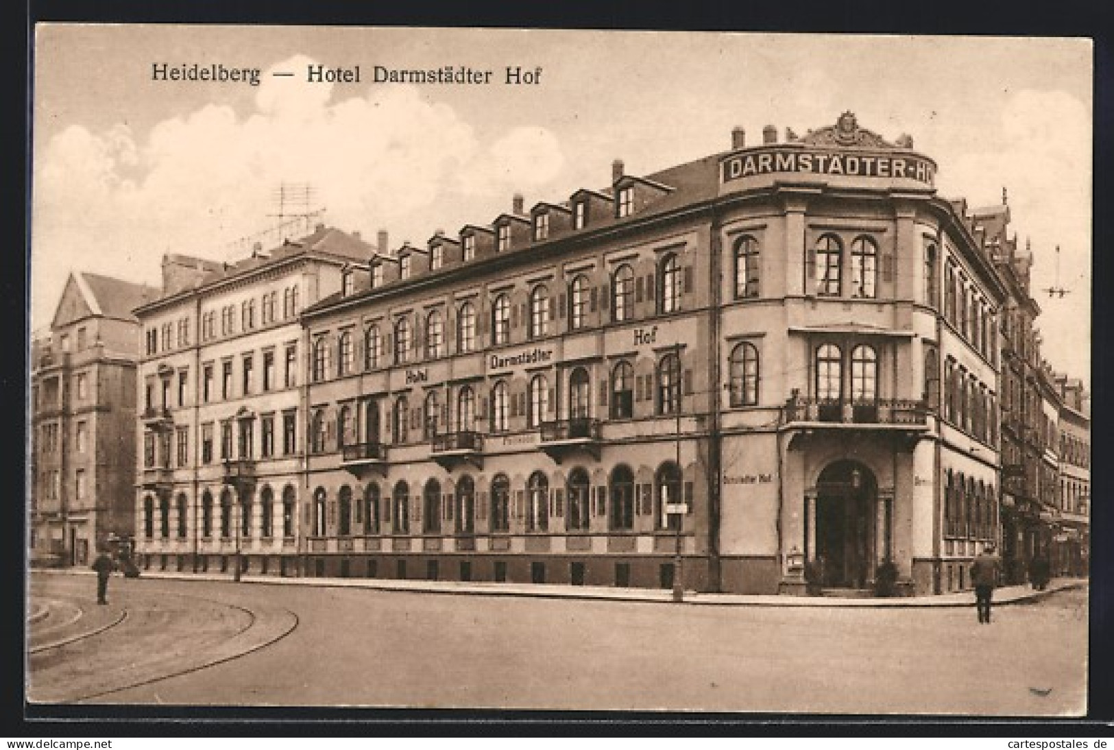 AK Heidelberg, Hotel Darmstädter Hof  - Heidelberg