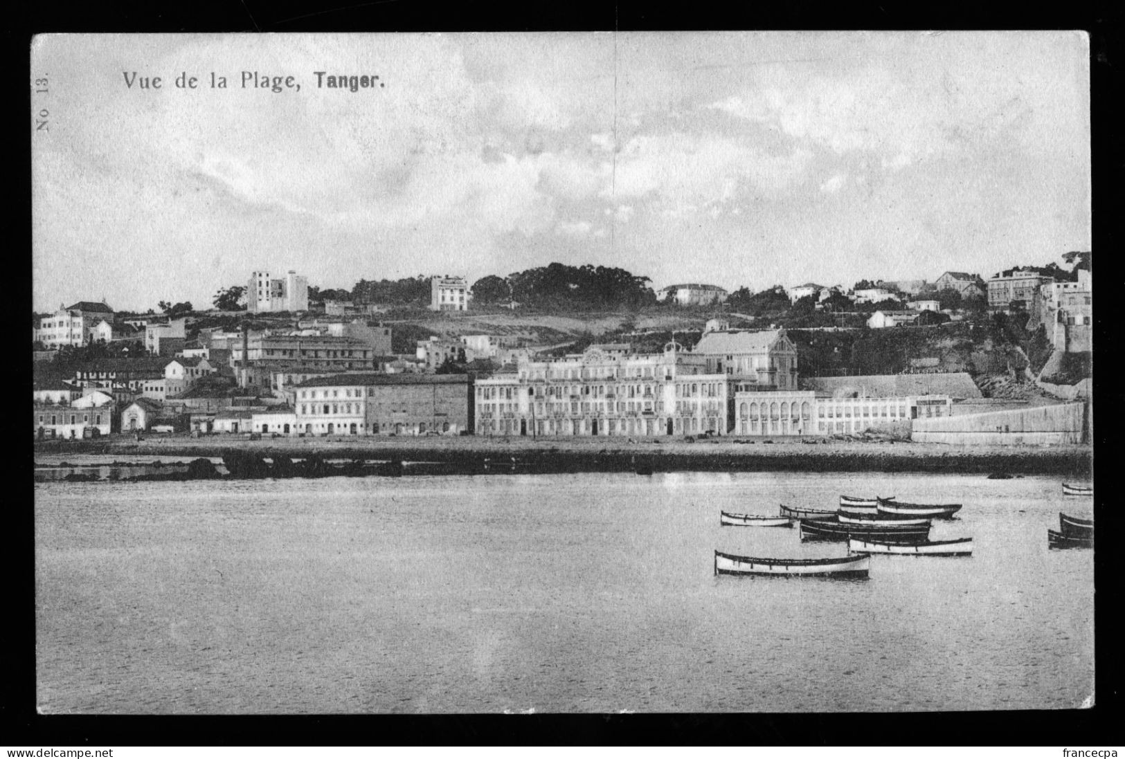 1088 - MAROC - TANGER - Vue De La Plage - Tanger