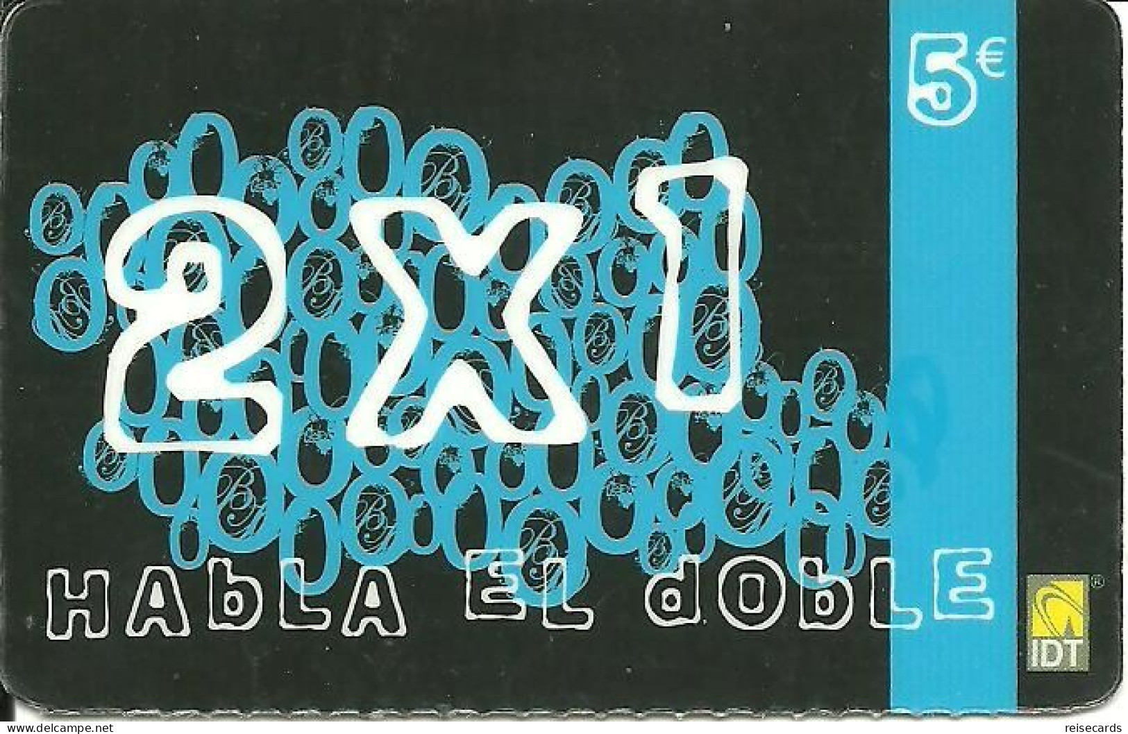 Spain: Prepaid IDT - 2x1 Habla El Doble 06.10 - Autres & Non Classés