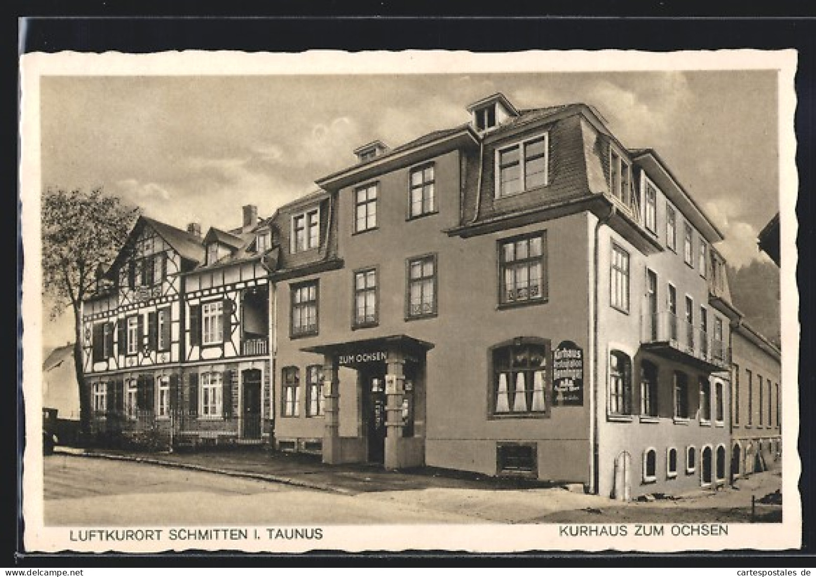AK Schmitten / Taunus, Hotel Kurhaus Zum Ochsen  - Taunus