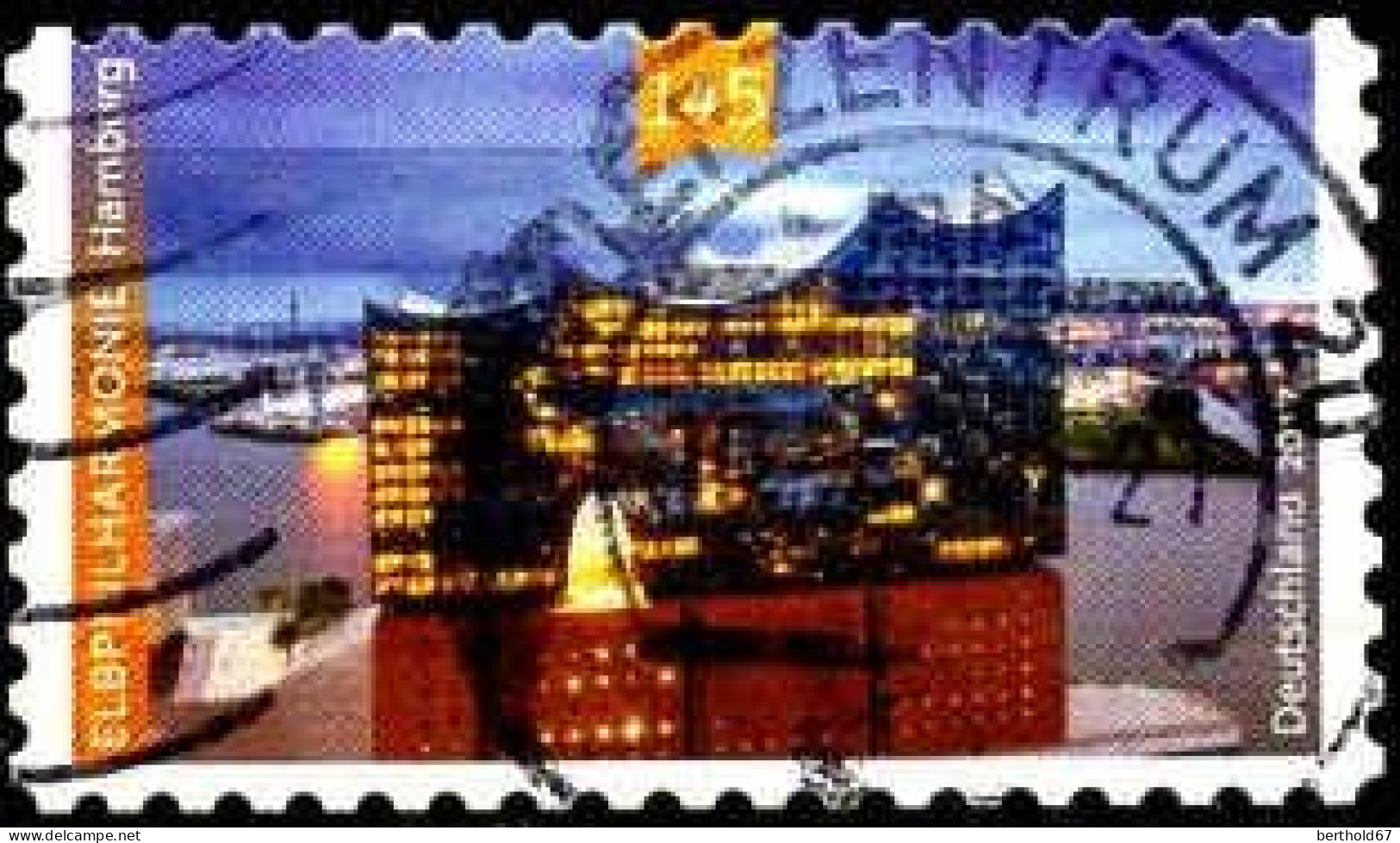 RFA Poste Obl Yv:3073A Mi:3286 Elbephilharmonie Hamburg (TB Cachet Rond) - Used Stamps