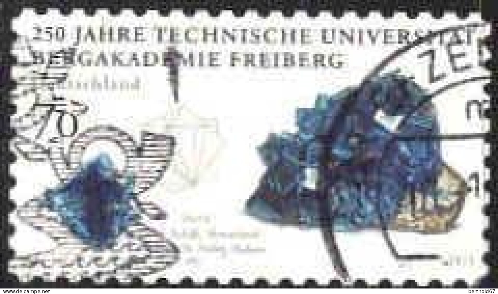 RFA Poste Obl Yv:2999 Mi:3198 Technische Universität Bergakademische Freiburg (Beau Cachet Rond) - Used Stamps