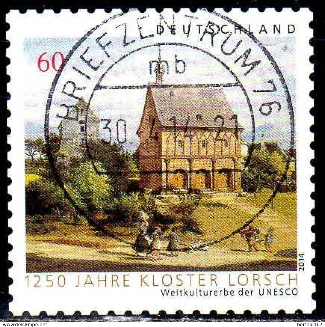 RFA Poste Obl Yv:2869A Mi:3055 Kloster Lorsch Weltkulturerbe Der Unesco 30-4-14 (TB Cachet à Date) - Used Stamps