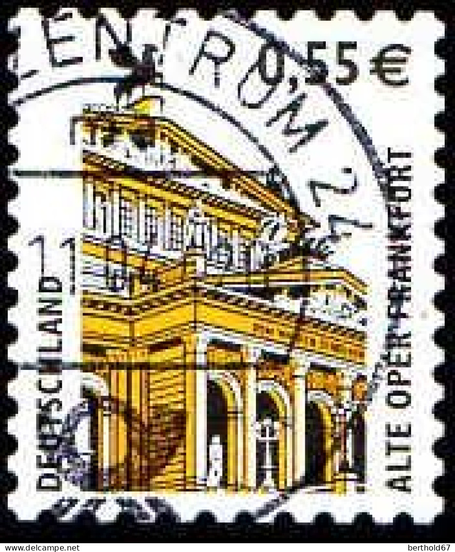 RFA Poste Obl Yv:2128 Mi:2300A Alte Oper Frankfurt (TB Cachet à Date) 11-04-20 - Used Stamps