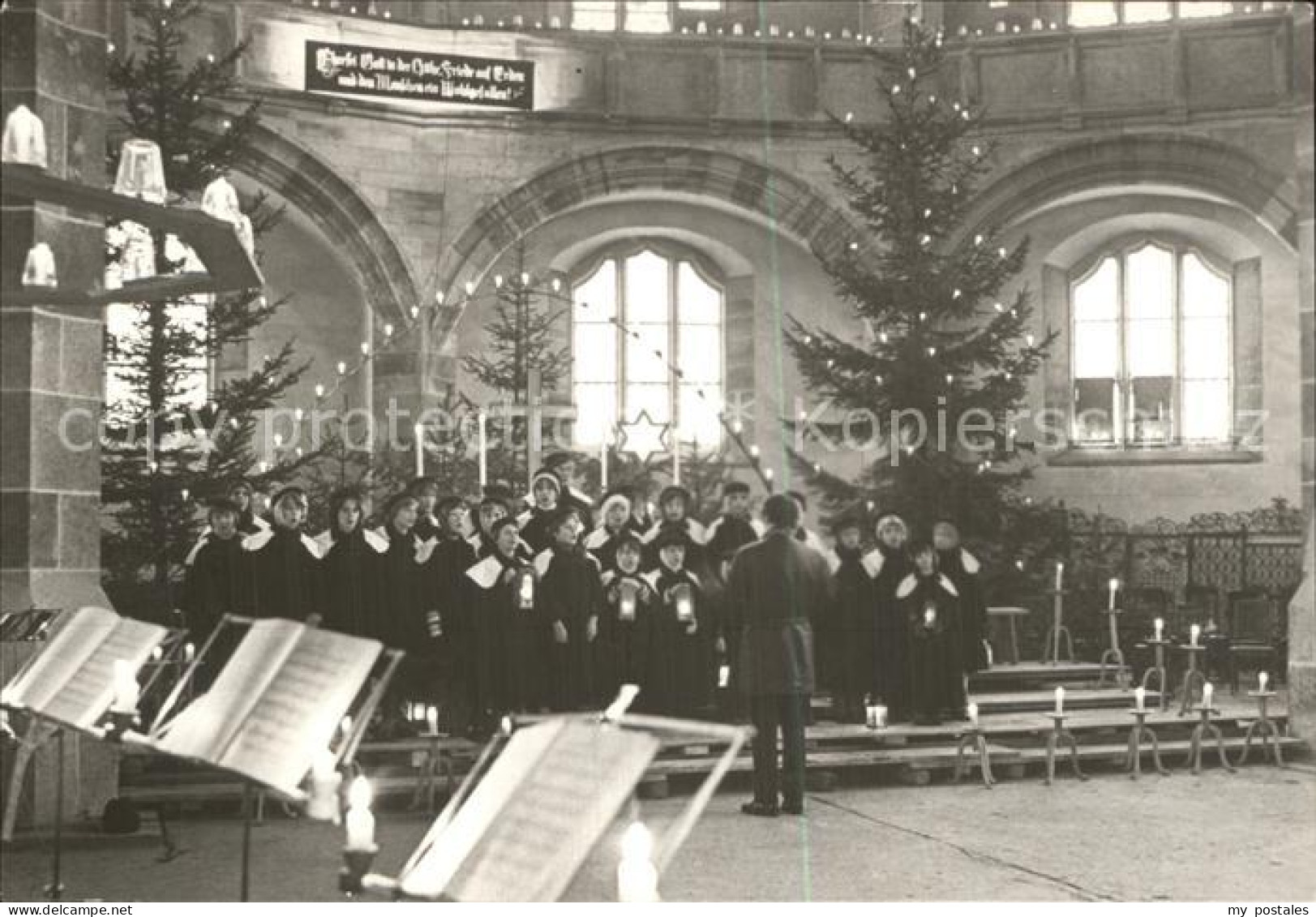 72549079 Schneeberg Erzgebirge Chor In Kirche Schneeberg - Autres & Non Classés