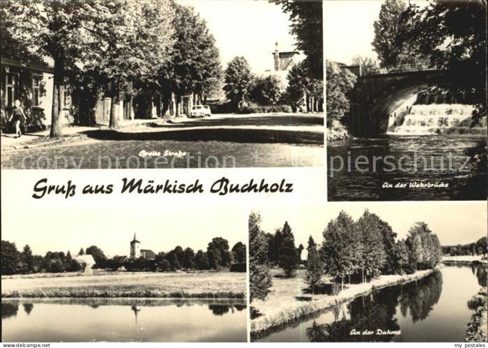 72549075 Maerkisch Buchholz Breite-Strasse Wehrbruecke Maerkisch Buchholz - Other & Unclassified