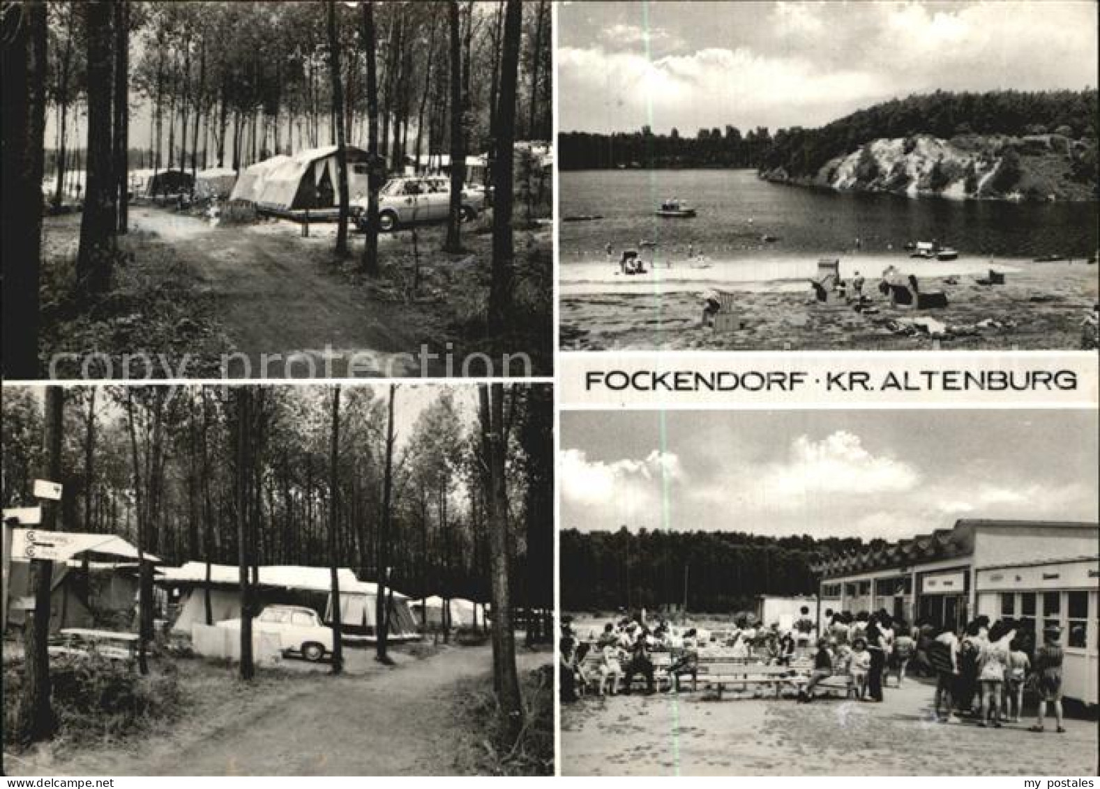 72549065 Fockendorf Altenburg Camping Strand Fockendorf Altenburg - Autres & Non Classés