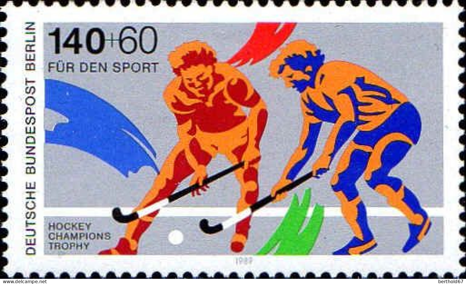 Berlin Poste N** Yv:797/798 Pour Le Sport Volleyball & Hockey Sur Gazon - Ongebruikt