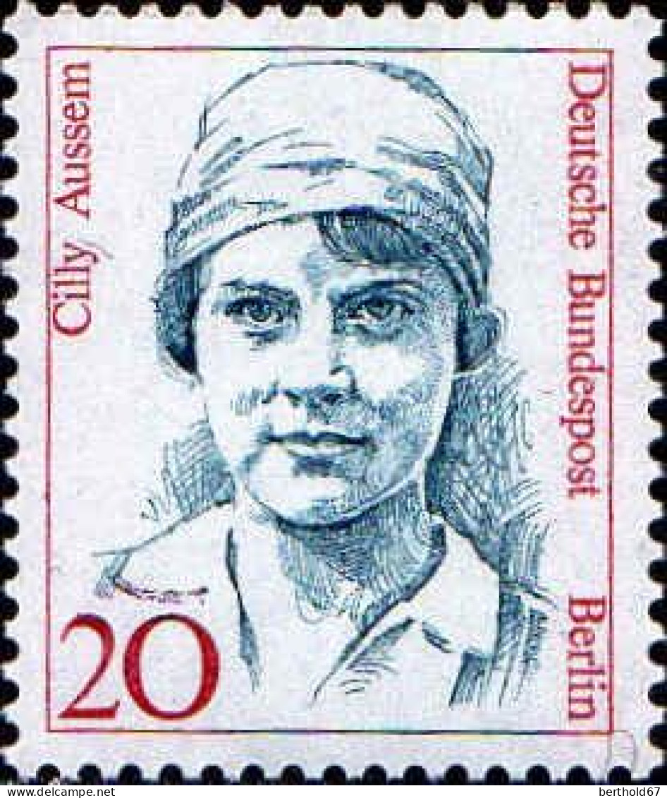 Berlin Poste N** Yv:768/769 Femmes De L'histoire Allemande Cilly Aussem & Lise Meitner - Neufs