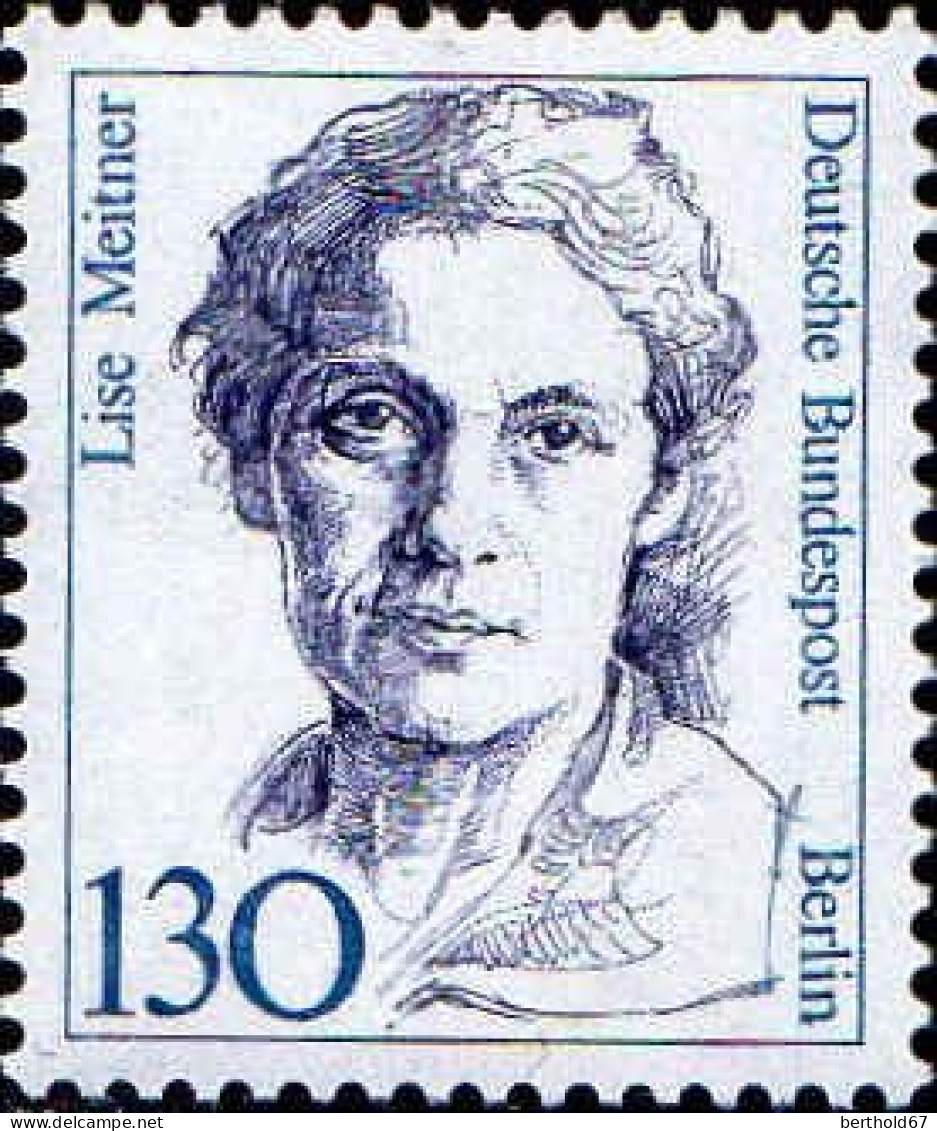 Berlin Poste N** Yv:768/769 Femmes De L'histoire Allemande Cilly Aussem & Lise Meitner - Unused Stamps