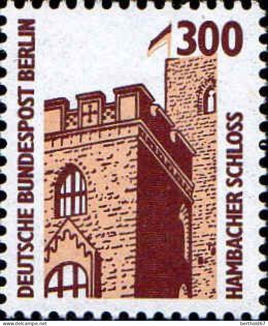 Berlin Poste N** Yv:759/760 Flughafen Frankfurt & Hambacher Schloss - Unused Stamps