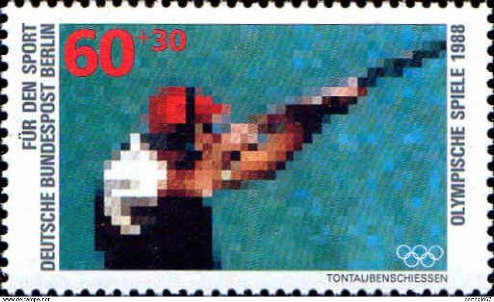 Berlin Poste N** Yv:762/764 Pour Le Sport Tir Patinage & Lancer De Poids - Unused Stamps