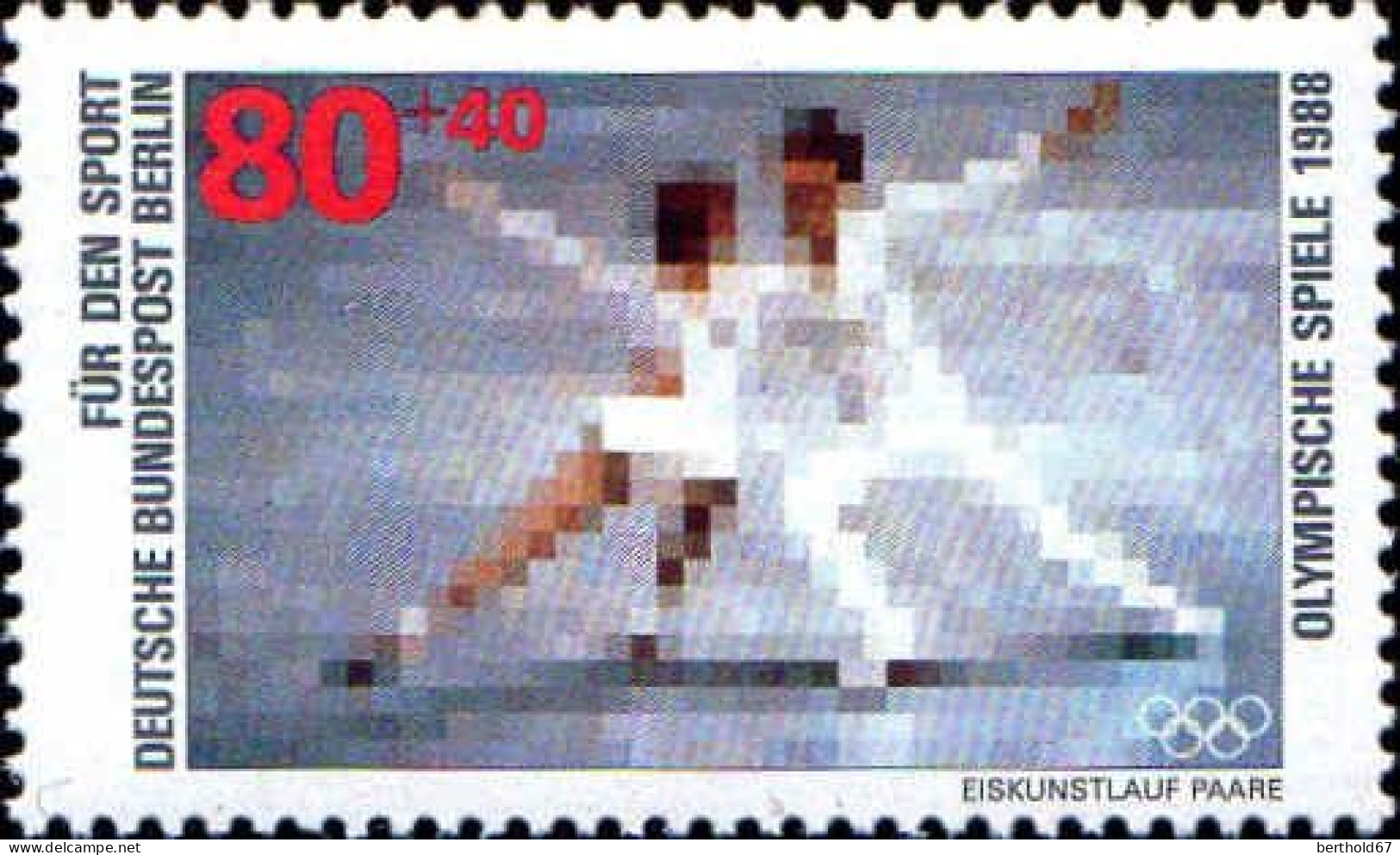 Berlin Poste N** Yv:762/764 Pour Le Sport Tir Patinage & Lancer De Poids - Unused Stamps