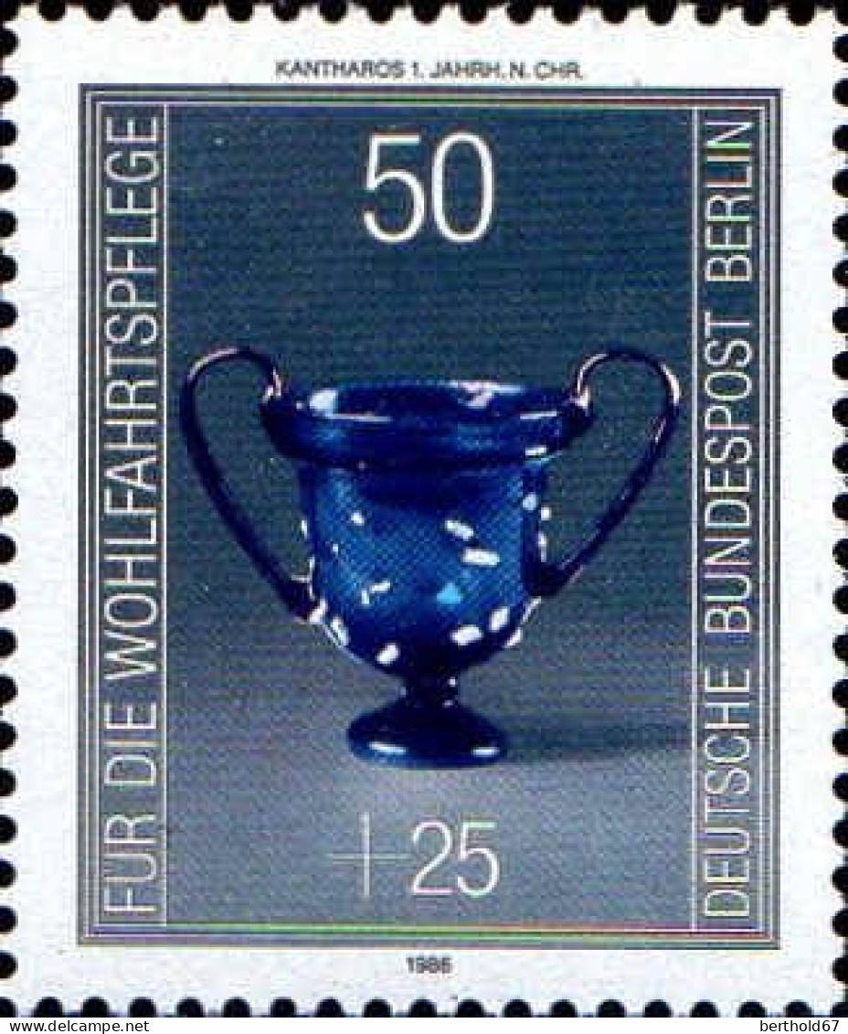 Berlin Poste N** Yv:726/729 Bienfaisance Verrerie - Unused Stamps