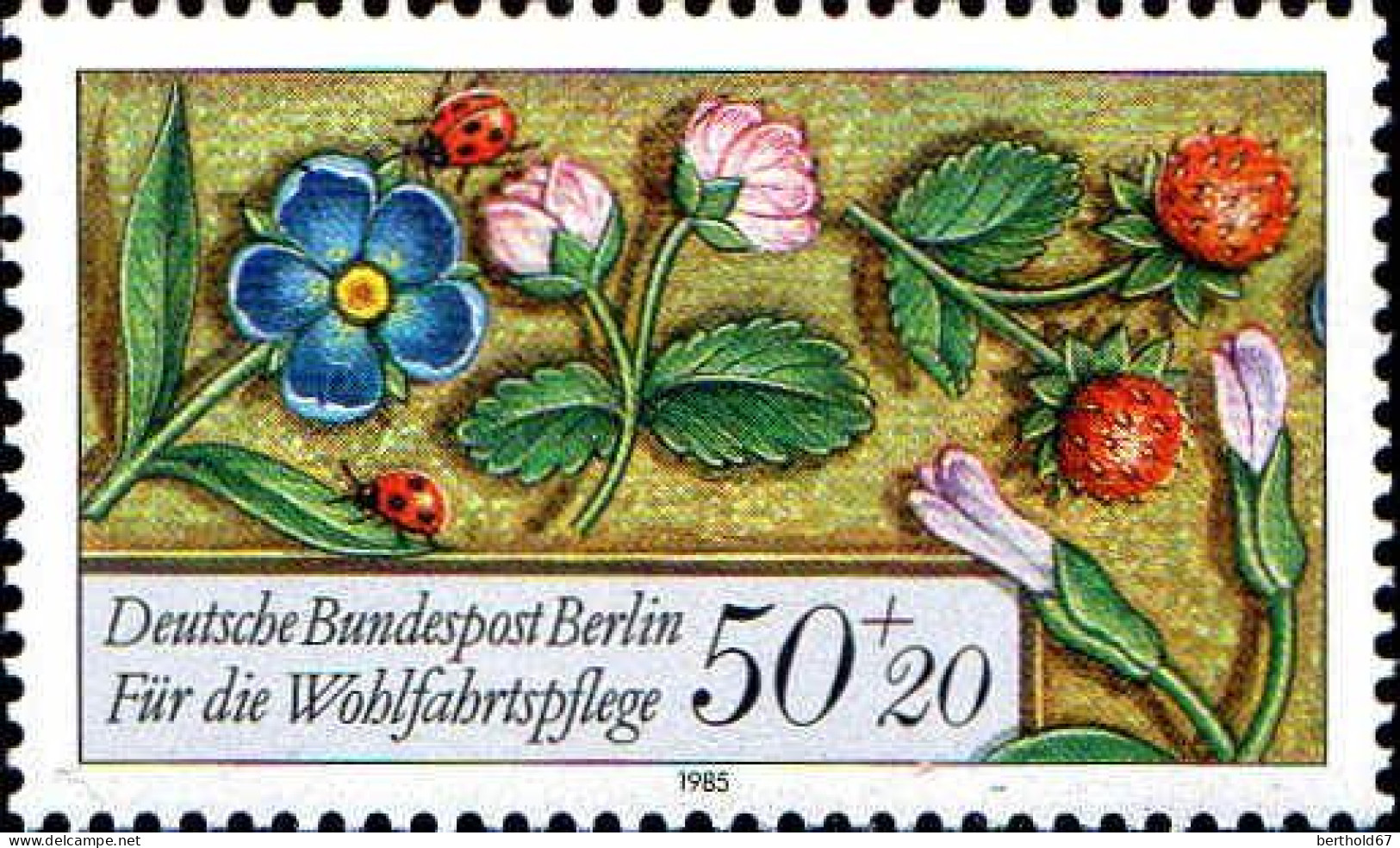 Berlin Poste N** Yv:704/707 Bienfaisance Miniatures - Unused Stamps