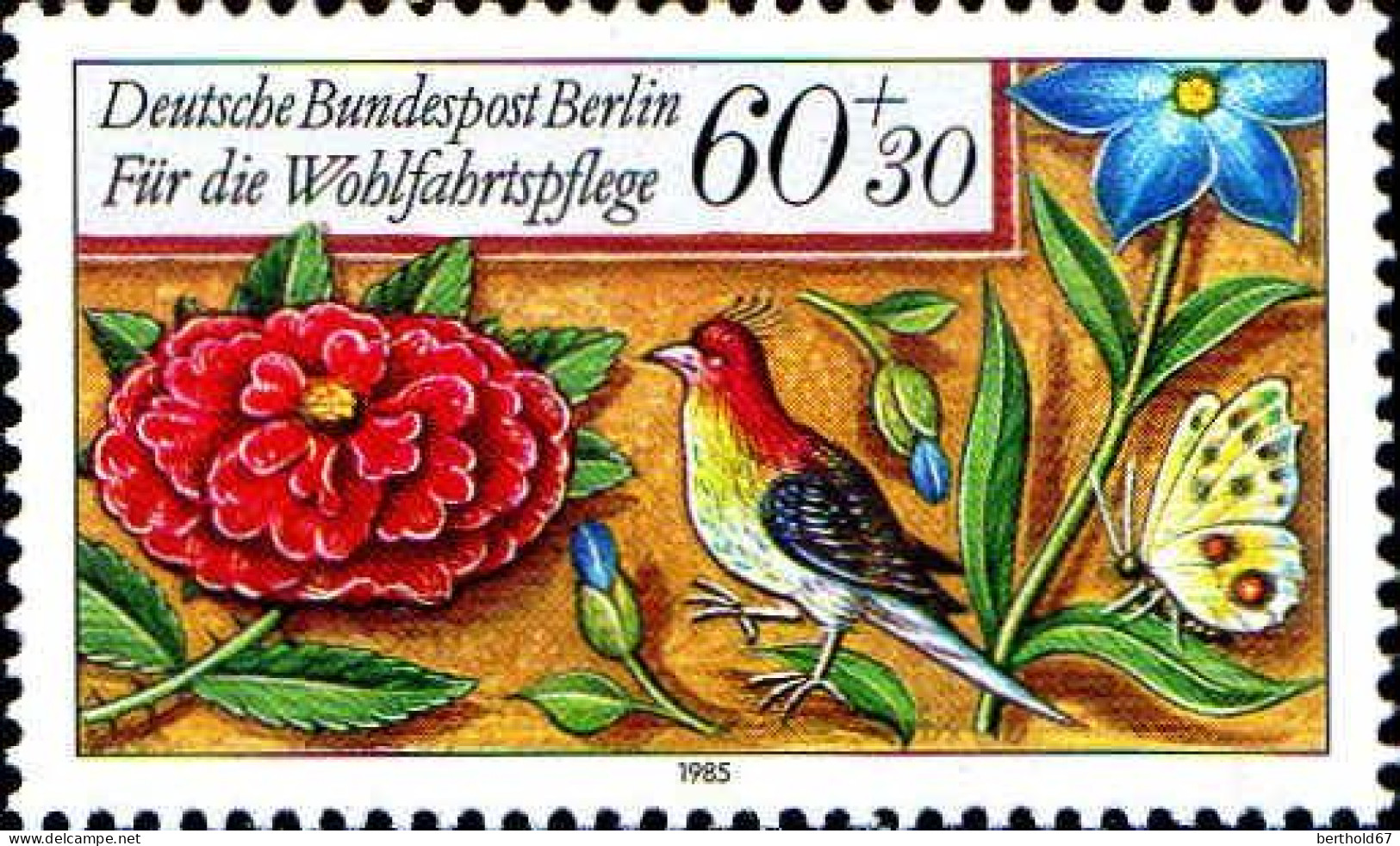 Berlin Poste N** Yv:704/707 Bienfaisance Miniatures - Unused Stamps