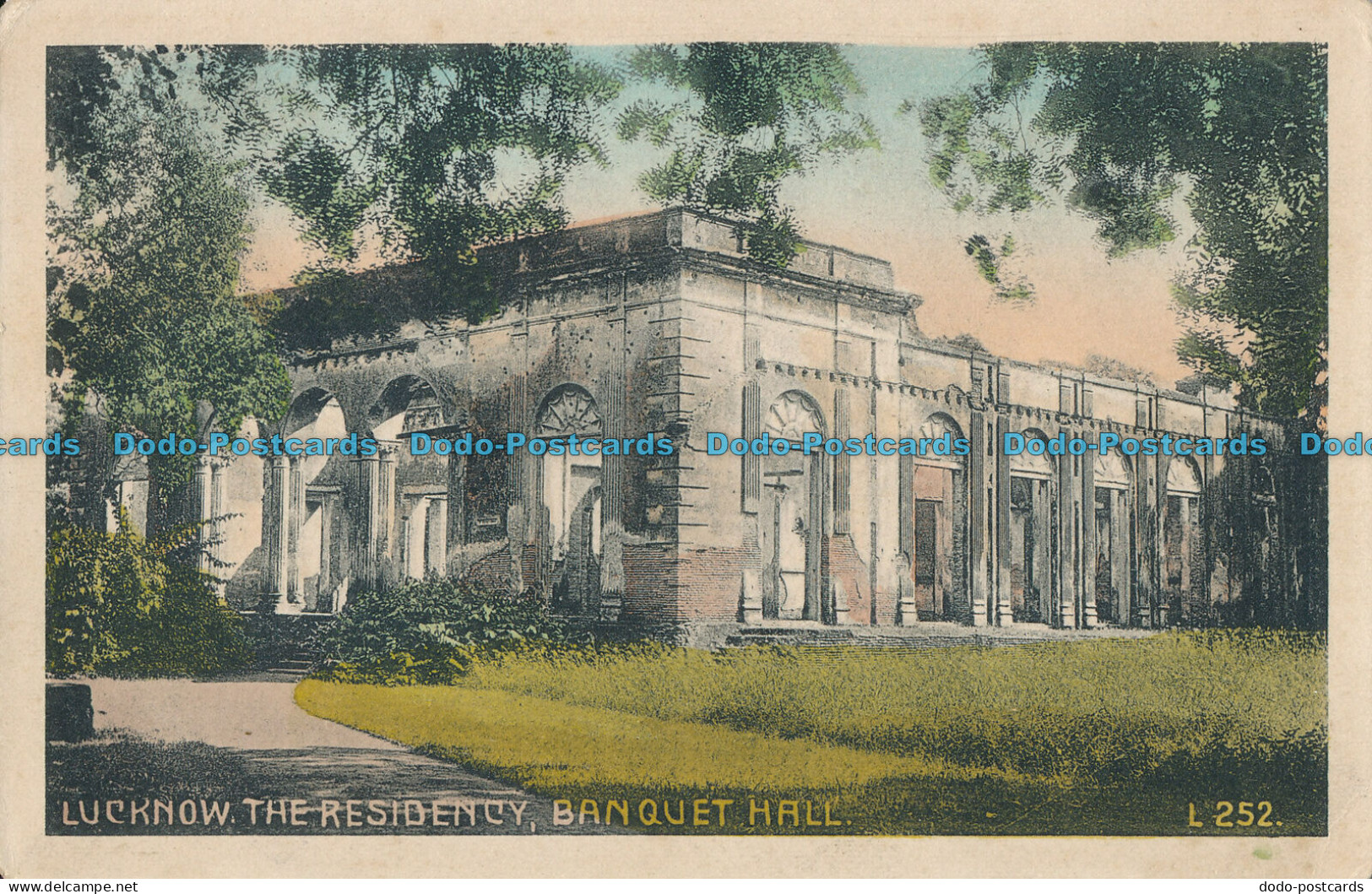 R010754 Lucknow. The Residence. Banquet Hall. D. Macropolo. No L252. B. Hopkins - Monde